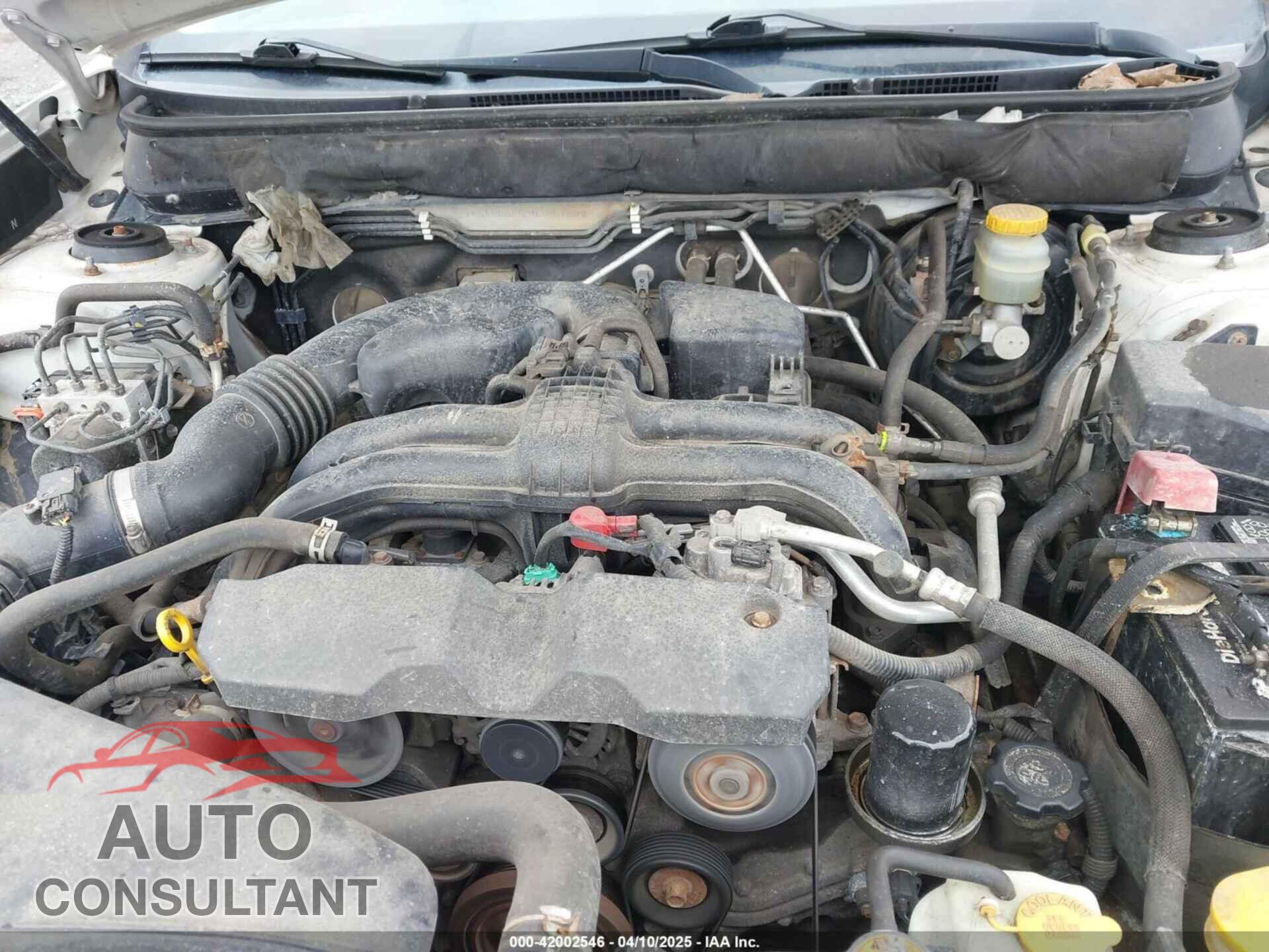 SUBARU OUTBACK 2013 - 4S4BRBCC3D3201889