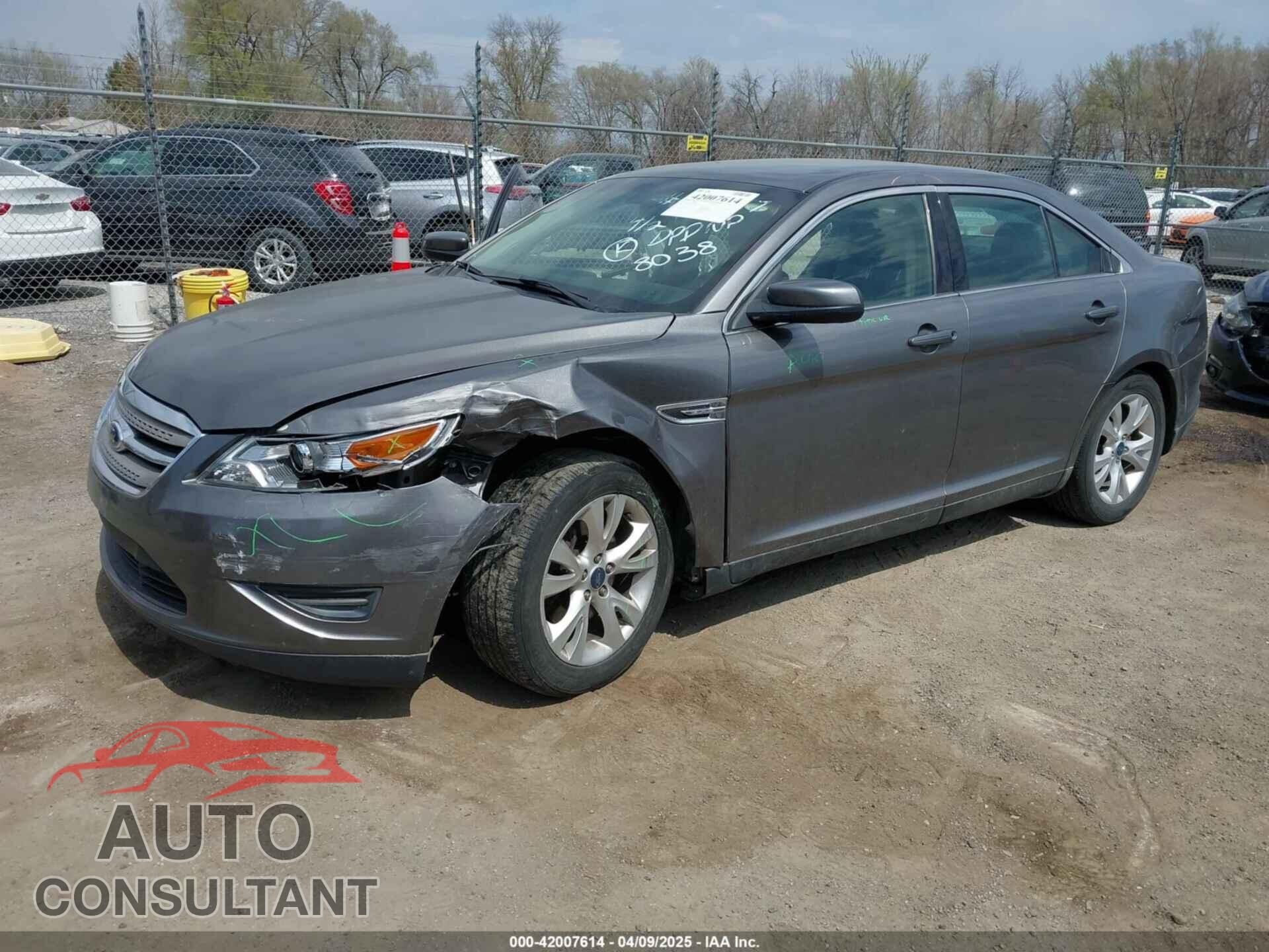 FORD TAURUS 2012 - 1FAHP2EWXCG138038