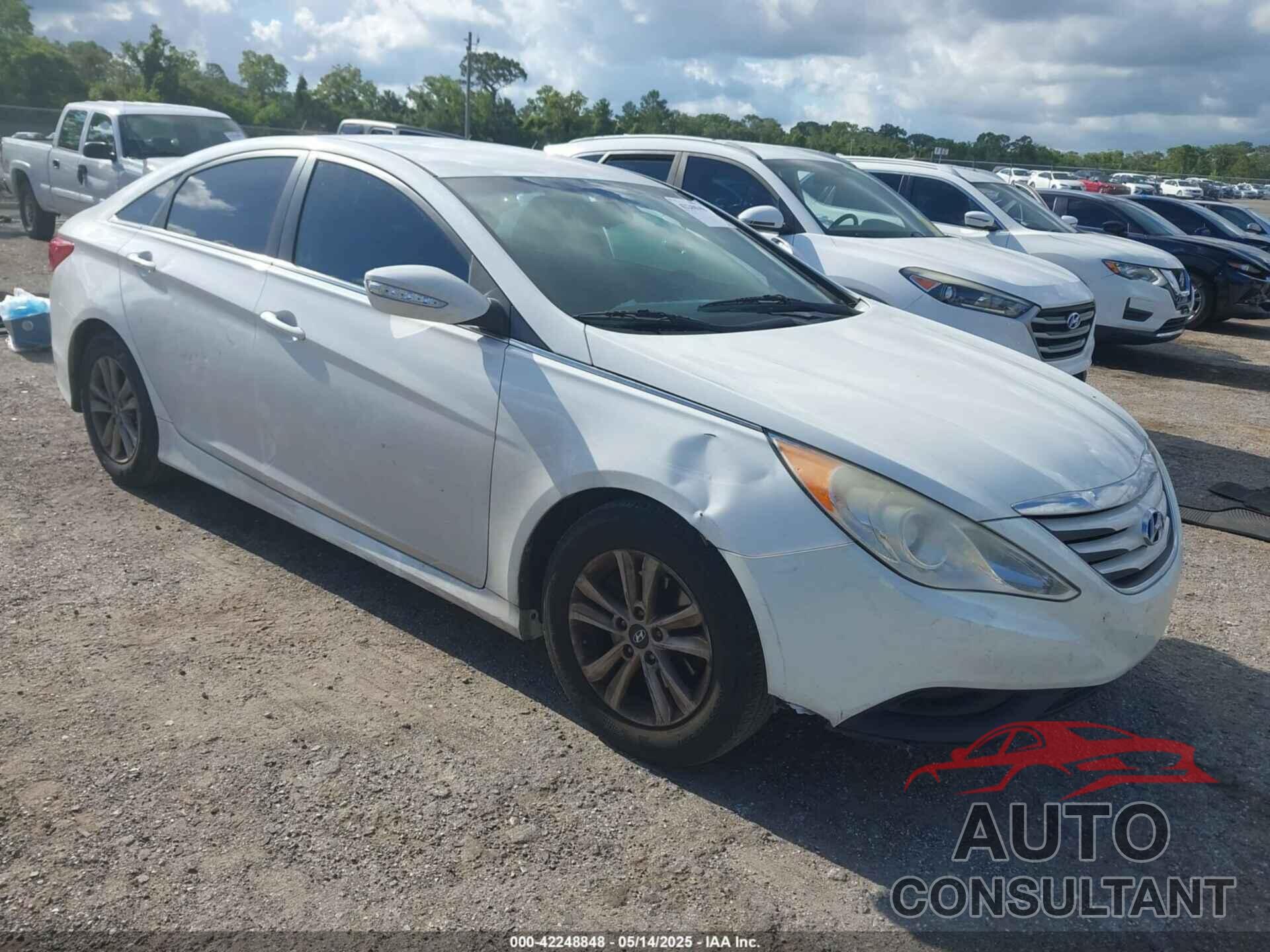 HYUNDAI SONATA 2014 - 5NPEB4AC6EH831111