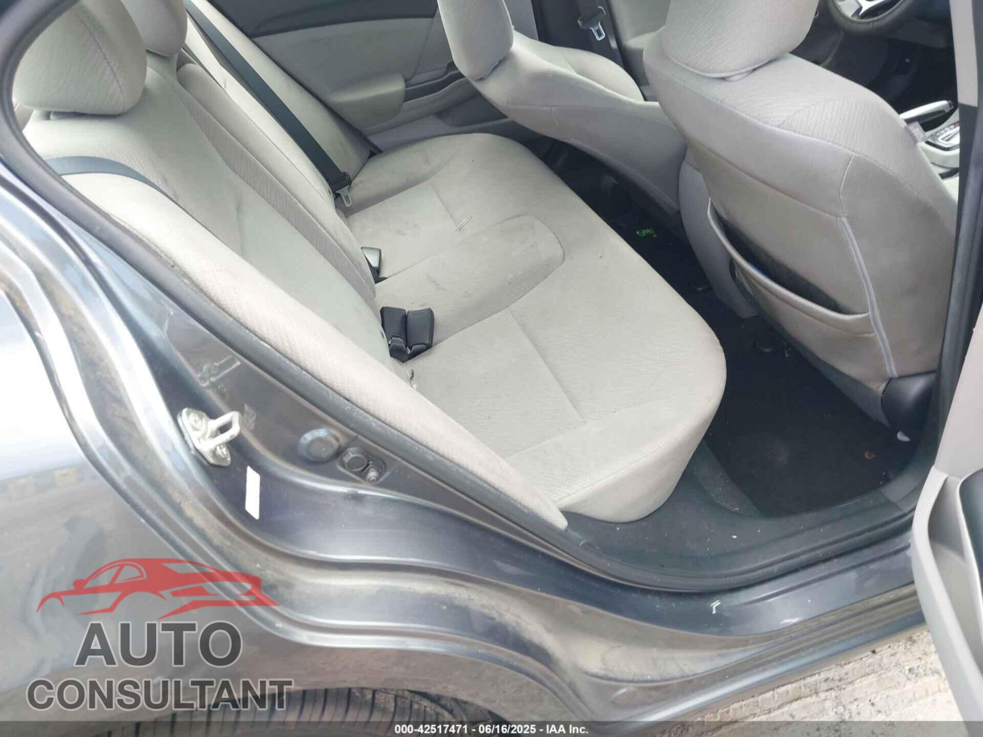 HONDA CIVIC 2013 - 19XFB2F80DE281842
