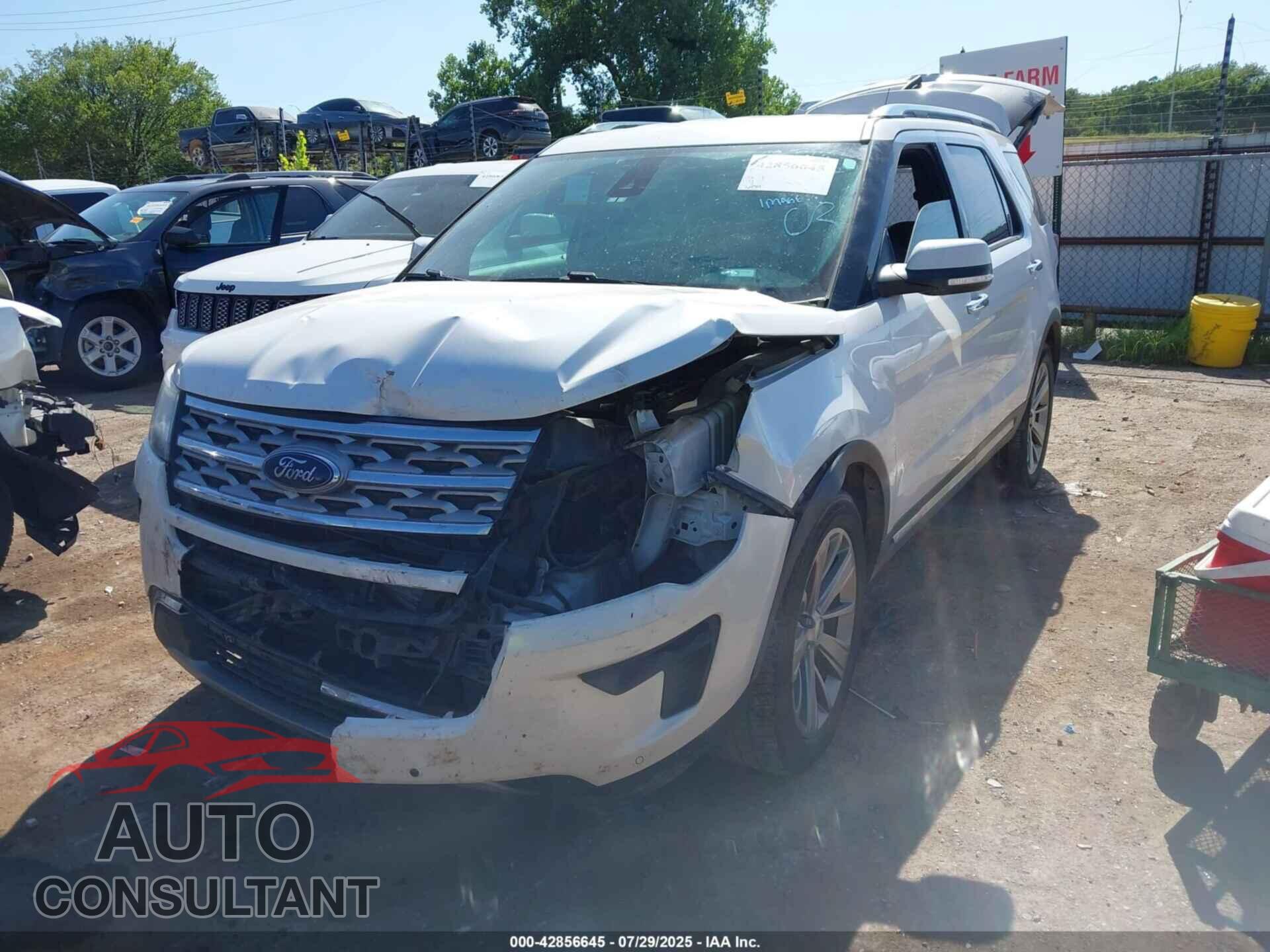 FORD EXPLORER 2018 - 1FM5K7F82JGB74971