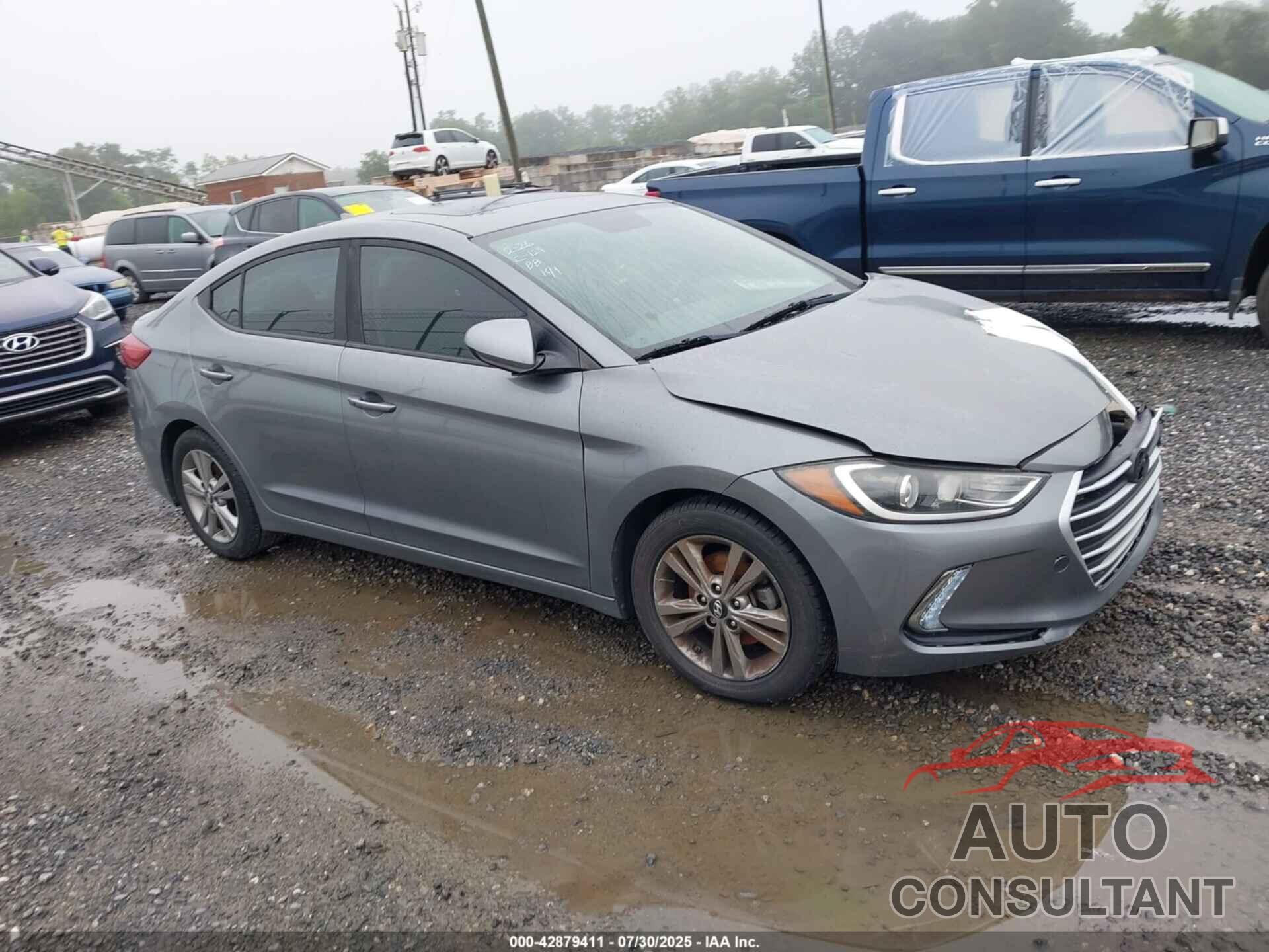 HYUNDAI ELANTRA 2018 - KMHD84LF2JU588202