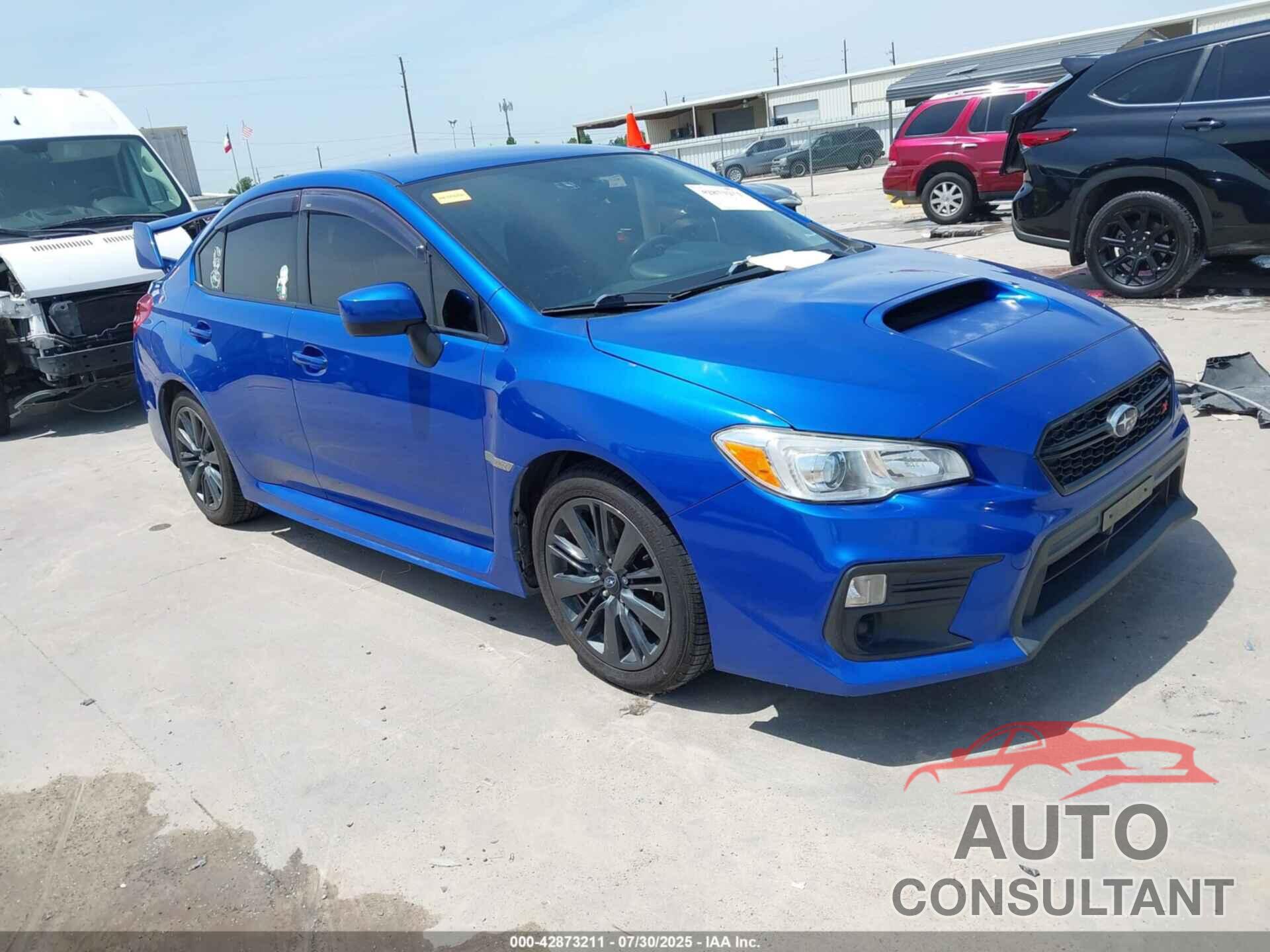 SUBARU WRX 2018 - JF1VA1A61J9833532