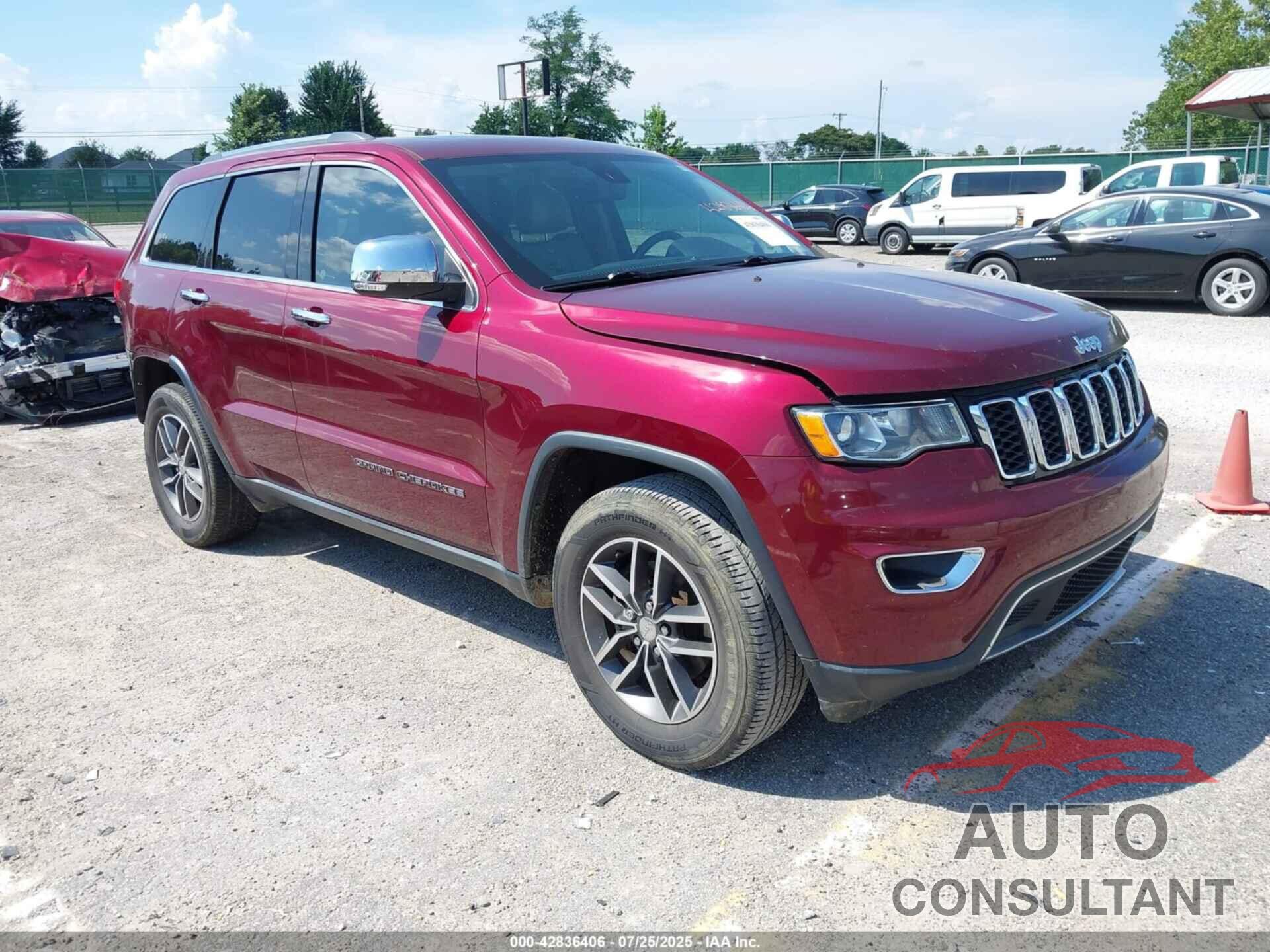 JEEP GRAND CHEROKEE 2017 - 1C4RJEBGXHC813092