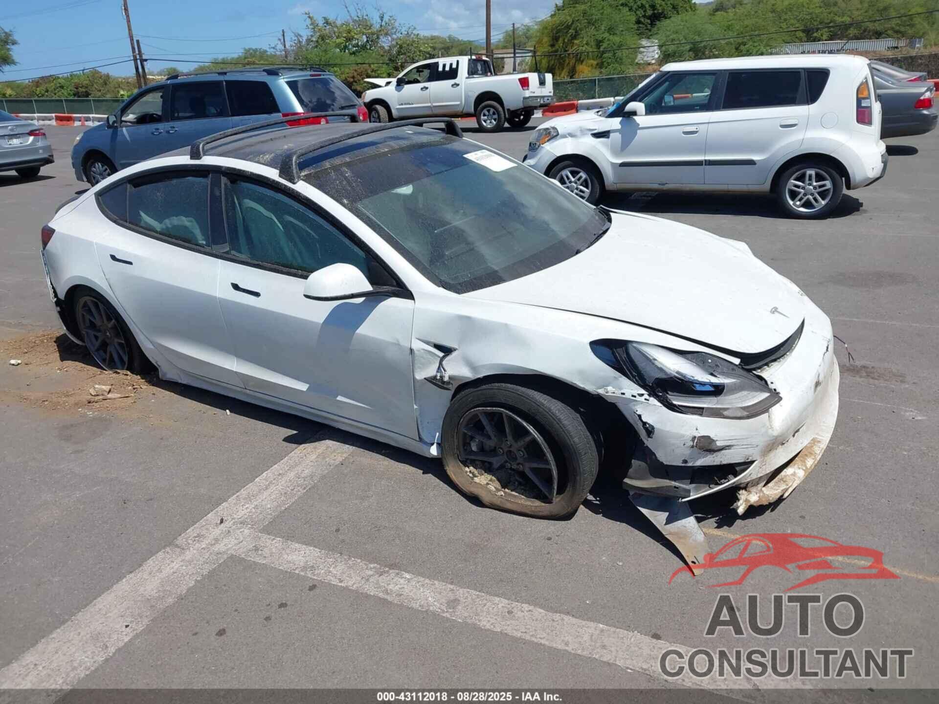 TESLA MODEL 3 2022 - 5YJ3E1EB0NF247719