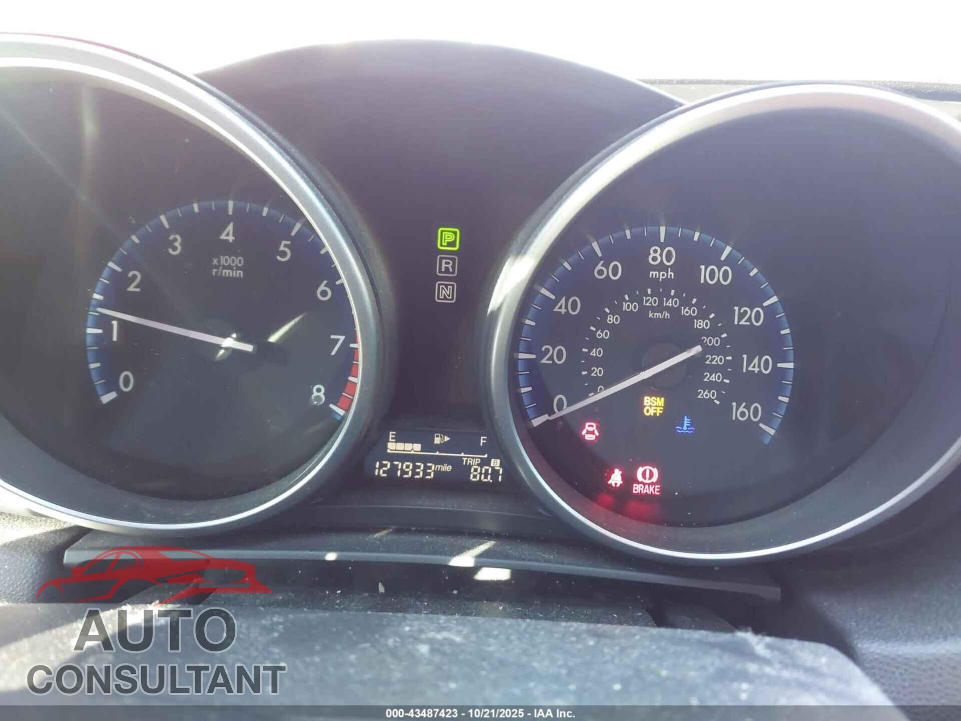 MAZDA MAZDA3 2013 - JM1BL1L77D1803452