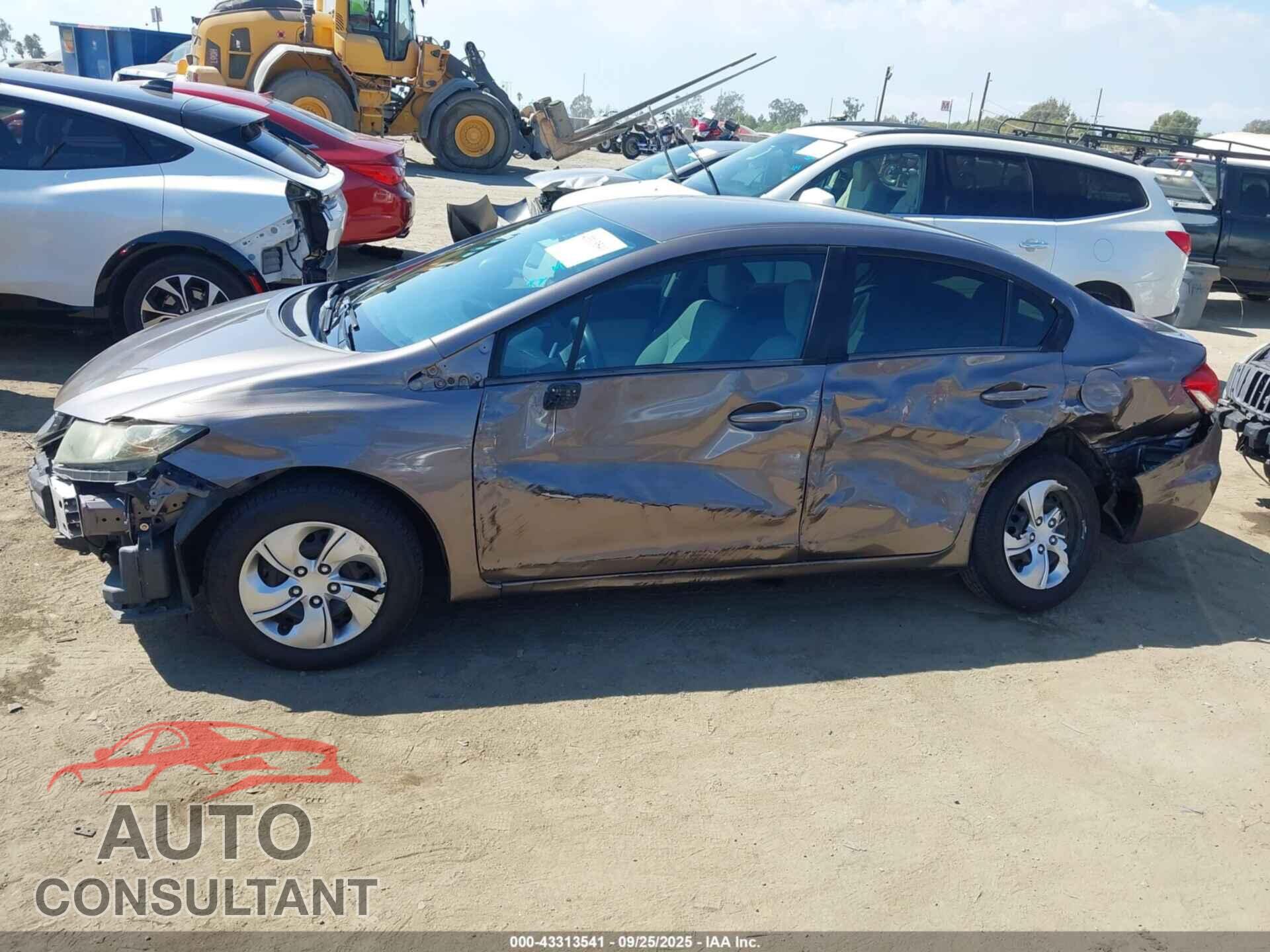 HONDA CIVIC 2015 - 19XFB2F50FE287133