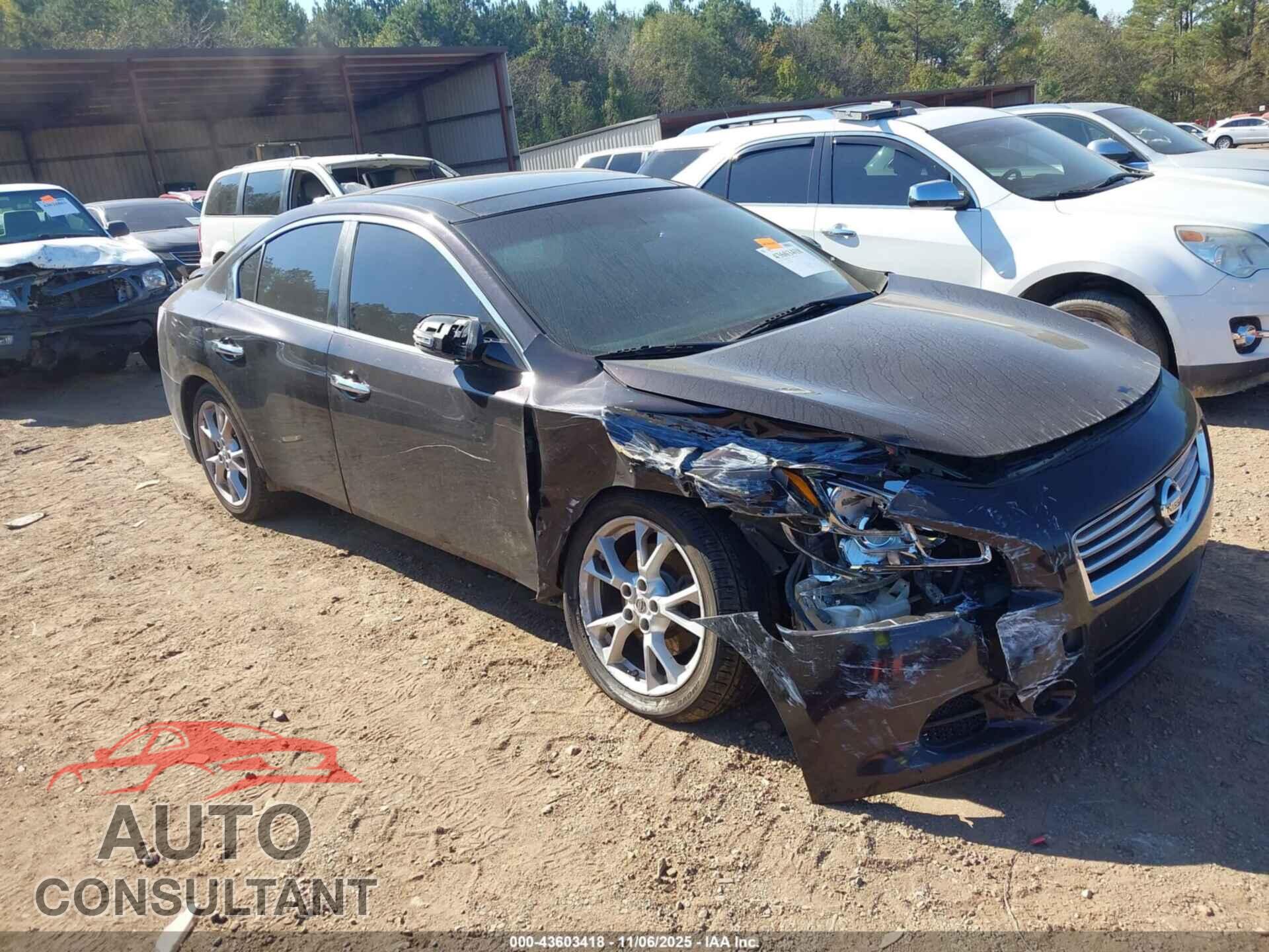 NISSAN MAXIMA 2013 - 1N4AA5AP2DC825252