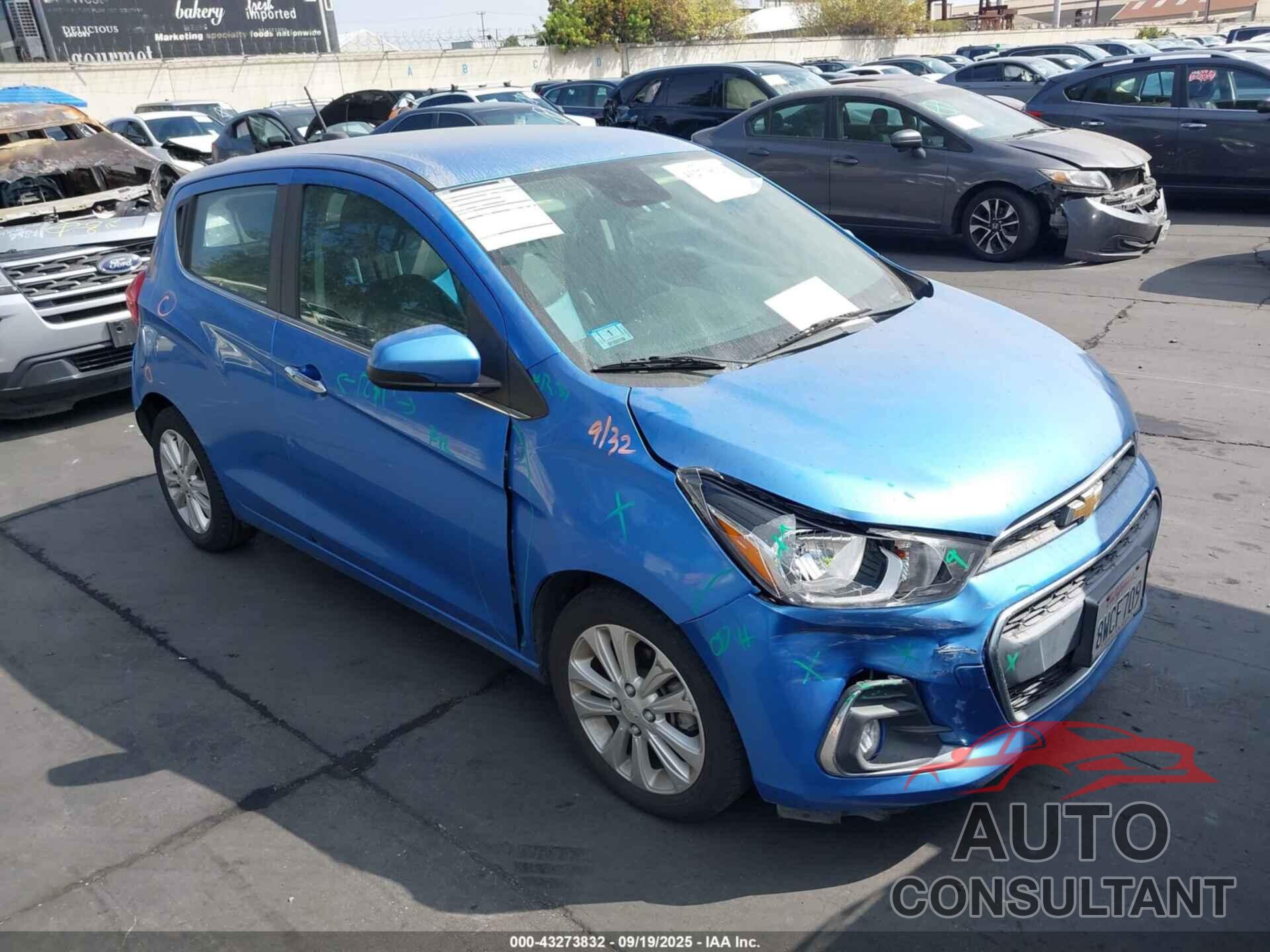 CHEVROLET SPARK 2017 - KL8CF6SA1HC777035