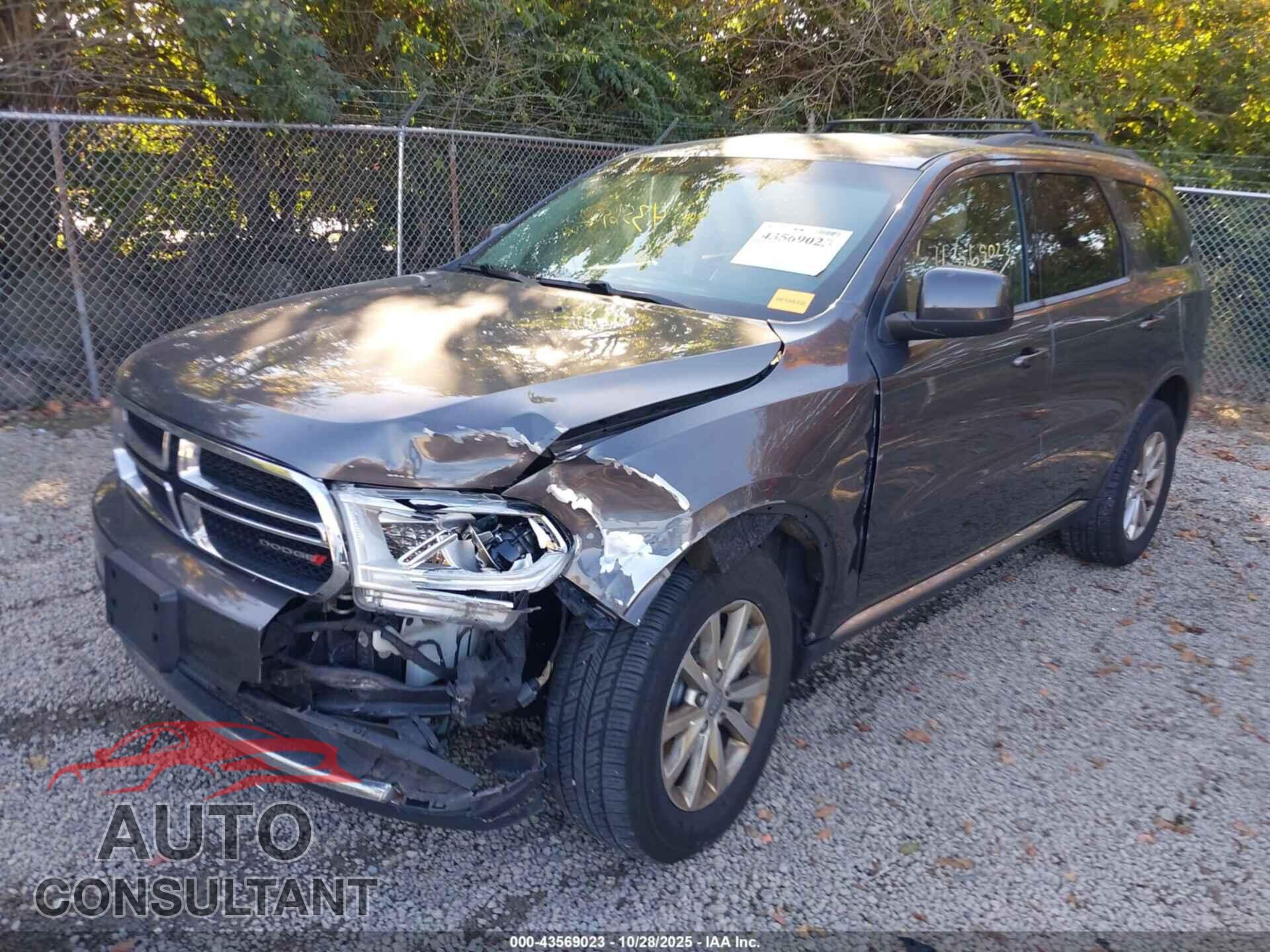 DODGE DURANGO 2014 - 1C4RDJAG1EC301296