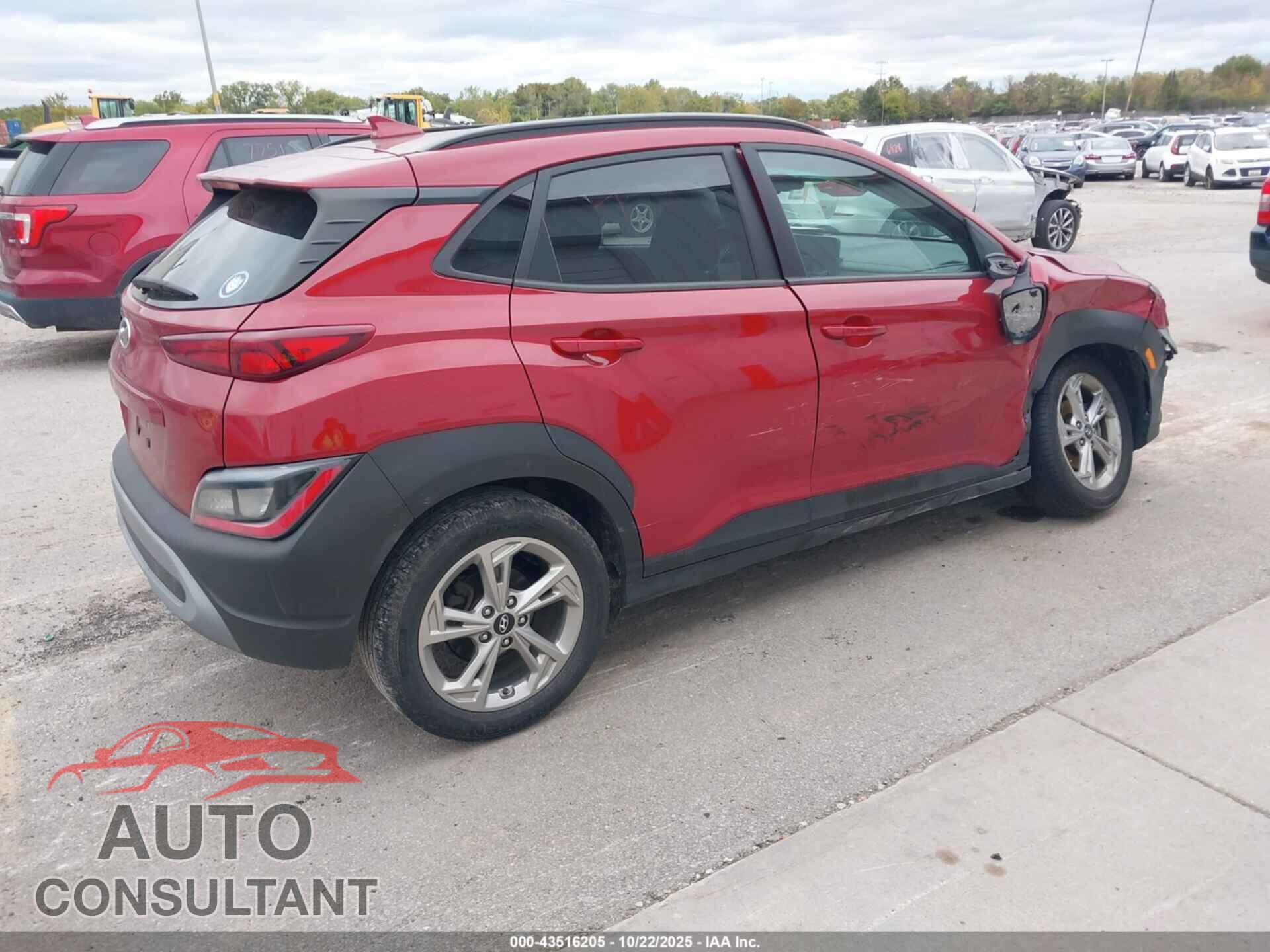 HYUNDAI KONA 2022 - KM8K32AB7NU754276