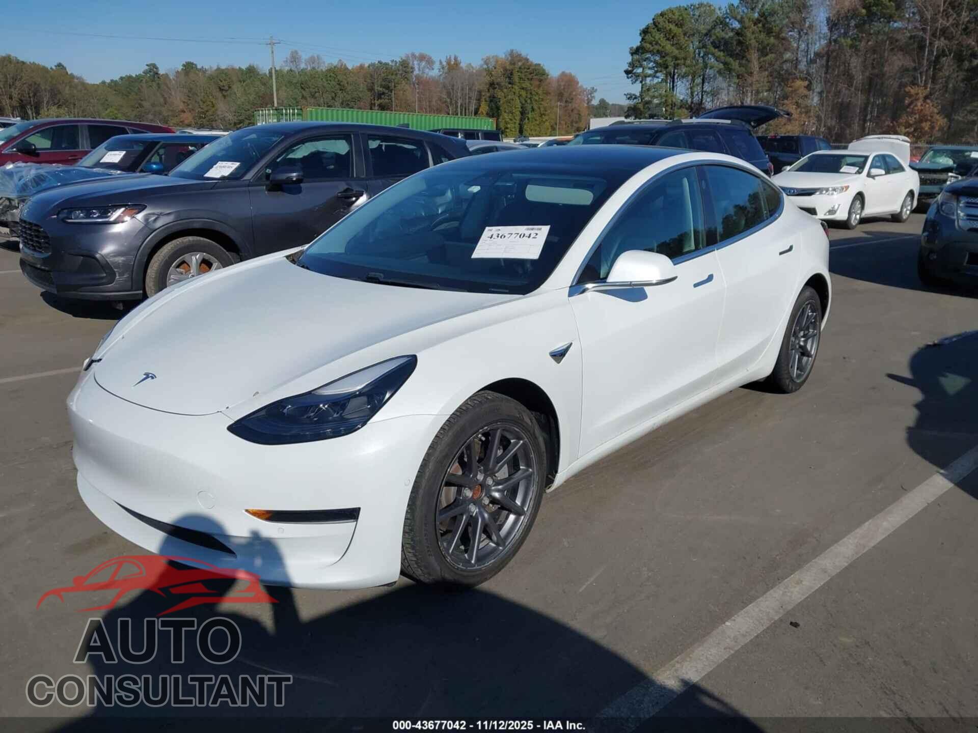 TESLA MODEL 3 2020 - 5YJ3E1EBXLF637482
