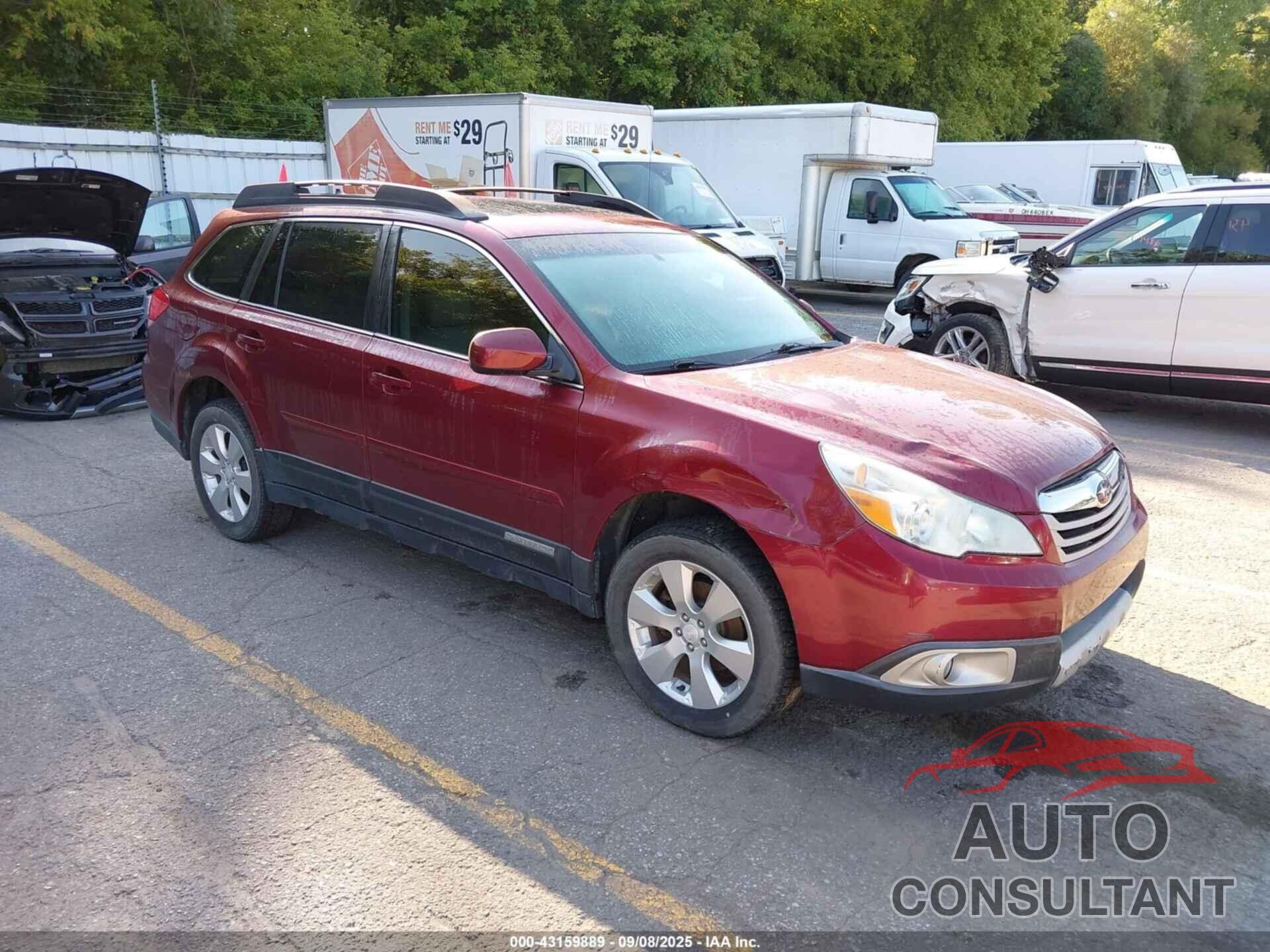 SUBARU OUTBACK 2011 - 4S4BRCLC3B3382463
