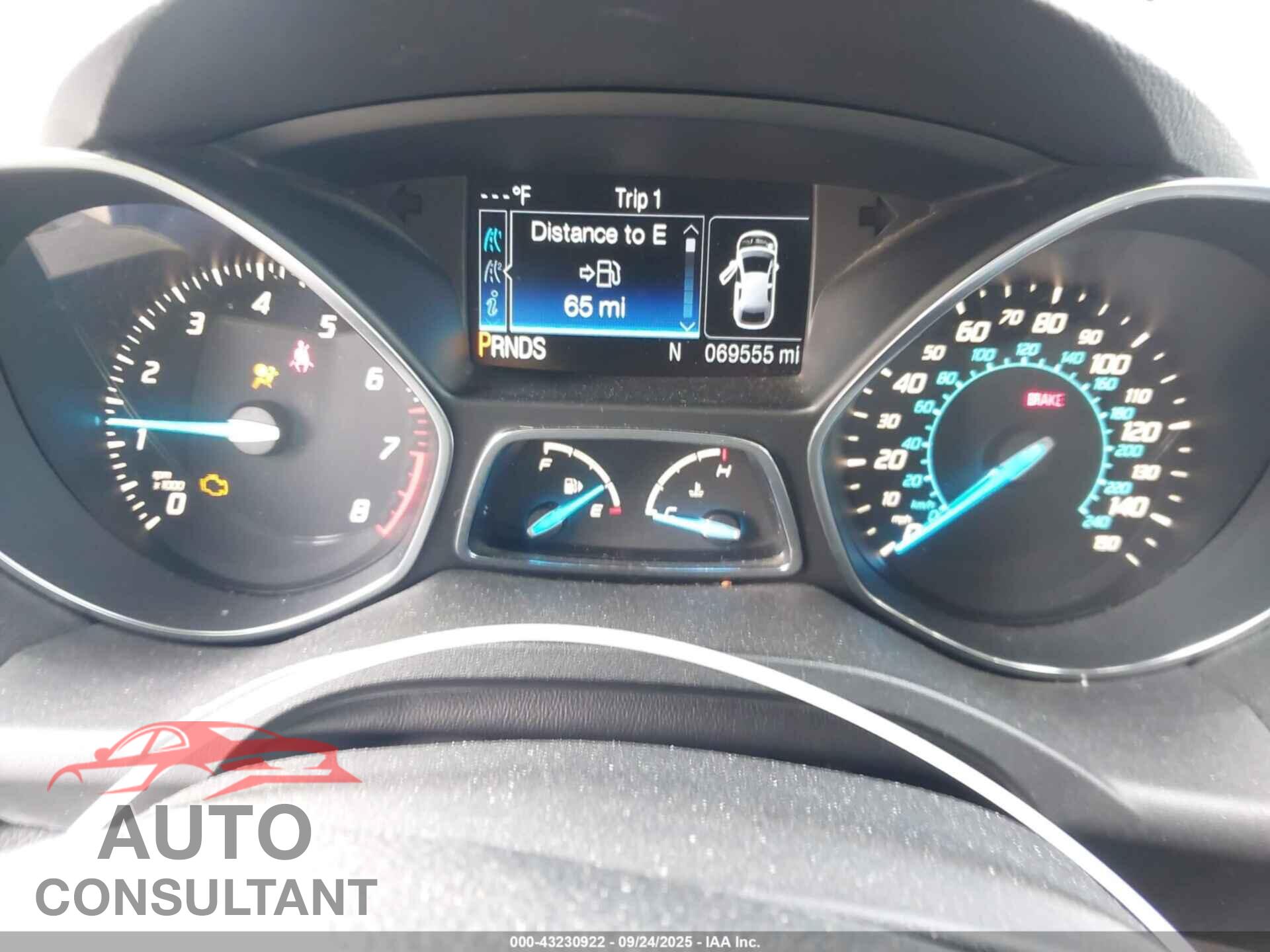 FORD ESCAPE 2013 - 1FMCU0GX1DUC03316