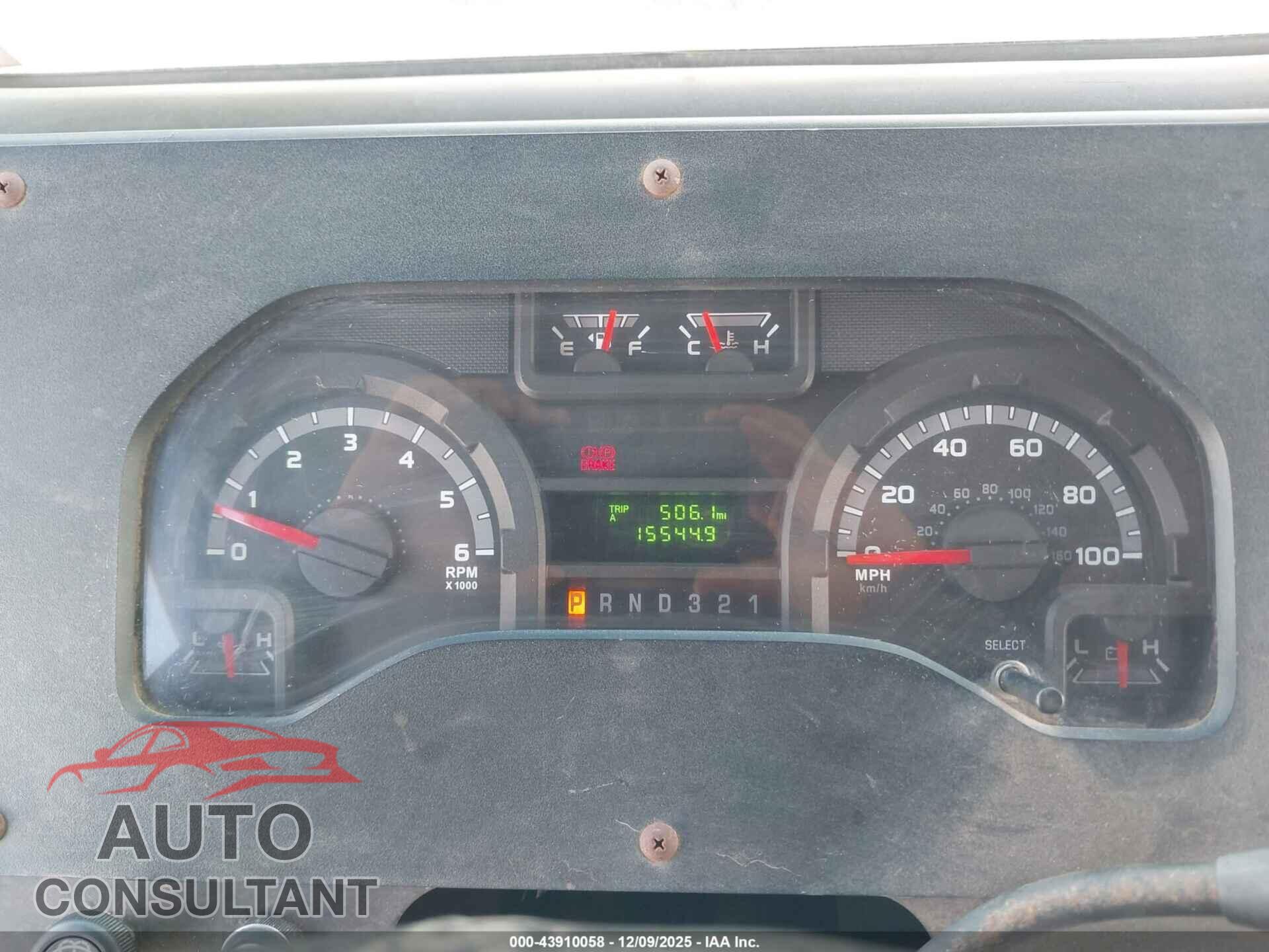 FORD E-350 STRIPPED 2014 - 1FC3E3KL8EDB11015