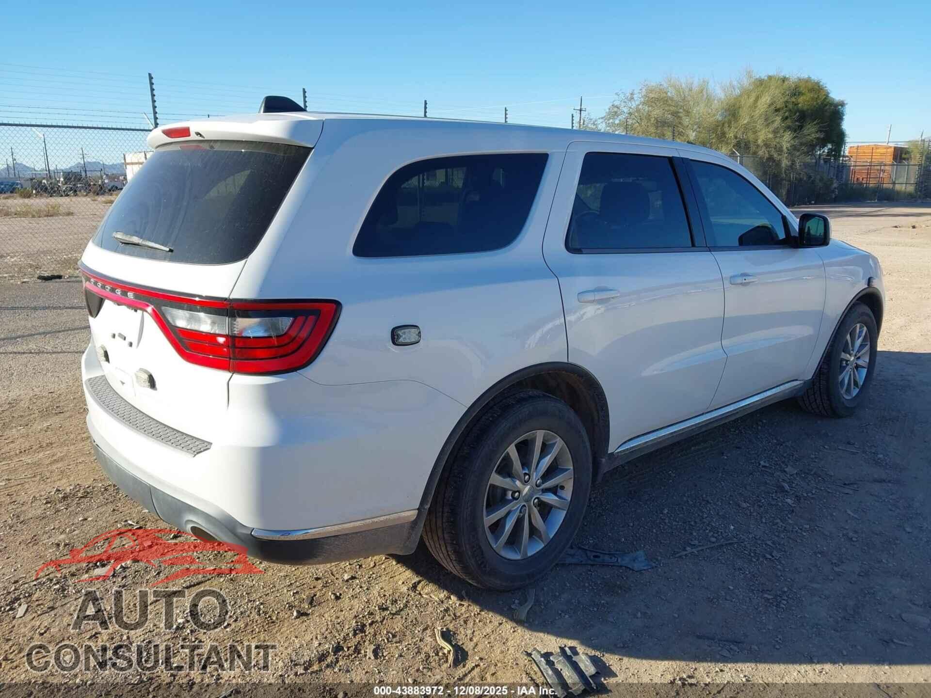 DODGE DURANGO 2018 - 1C4RDHAG3JC157446