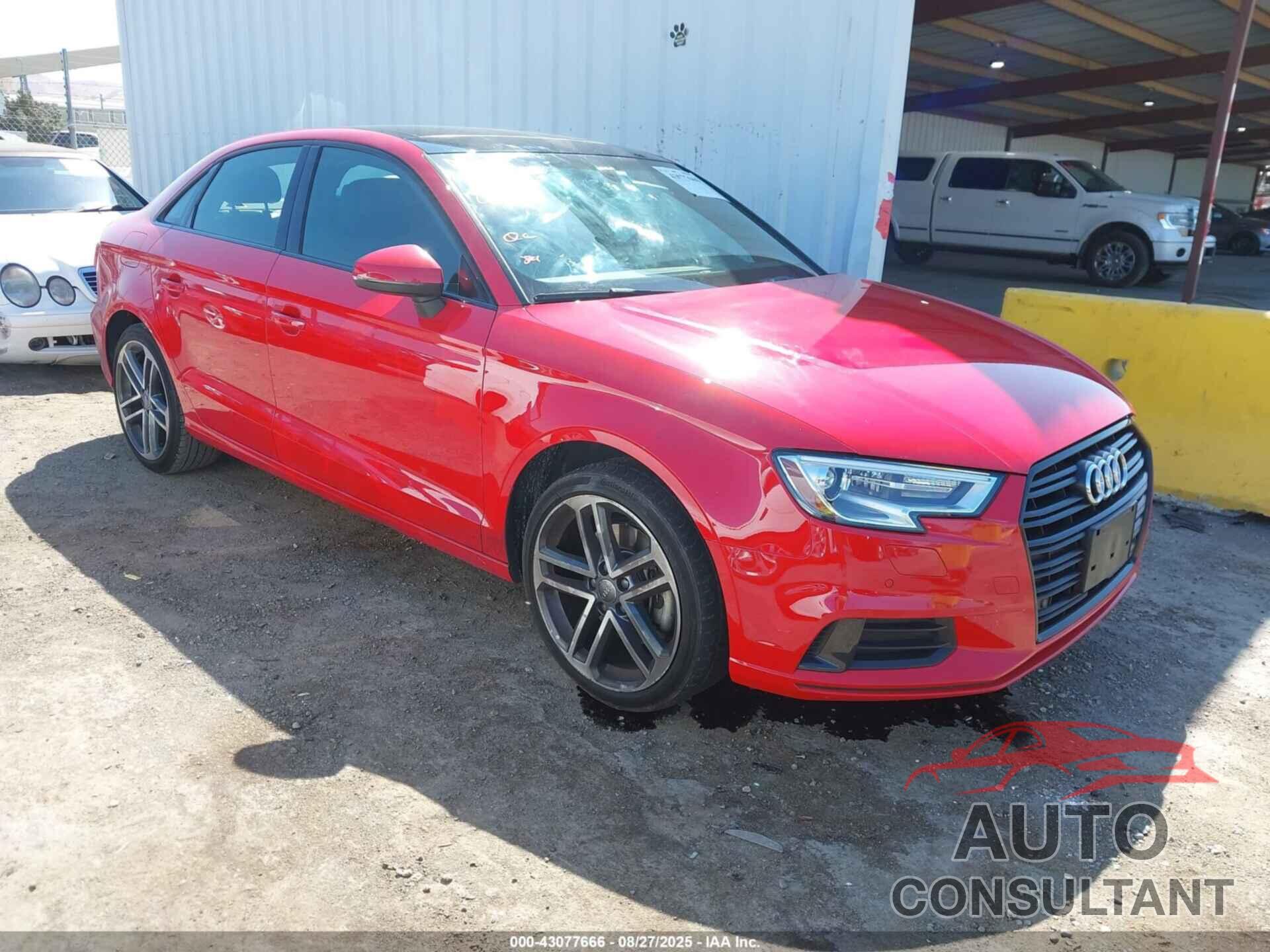 AUDI A3 2020 - WAUAUGFFXLA097412