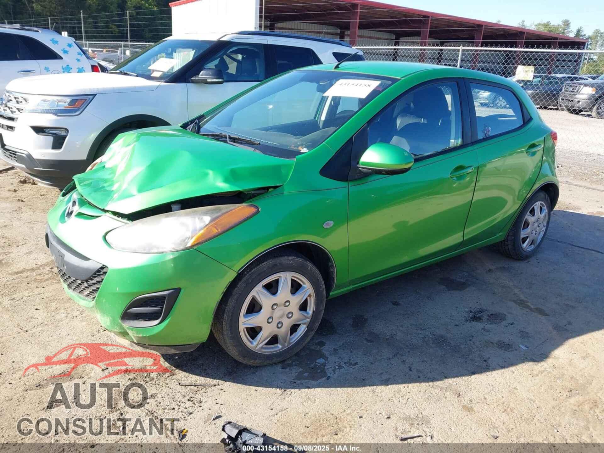 MAZDA MAZDA2 2013 - JM1DE1KY7D0155744
