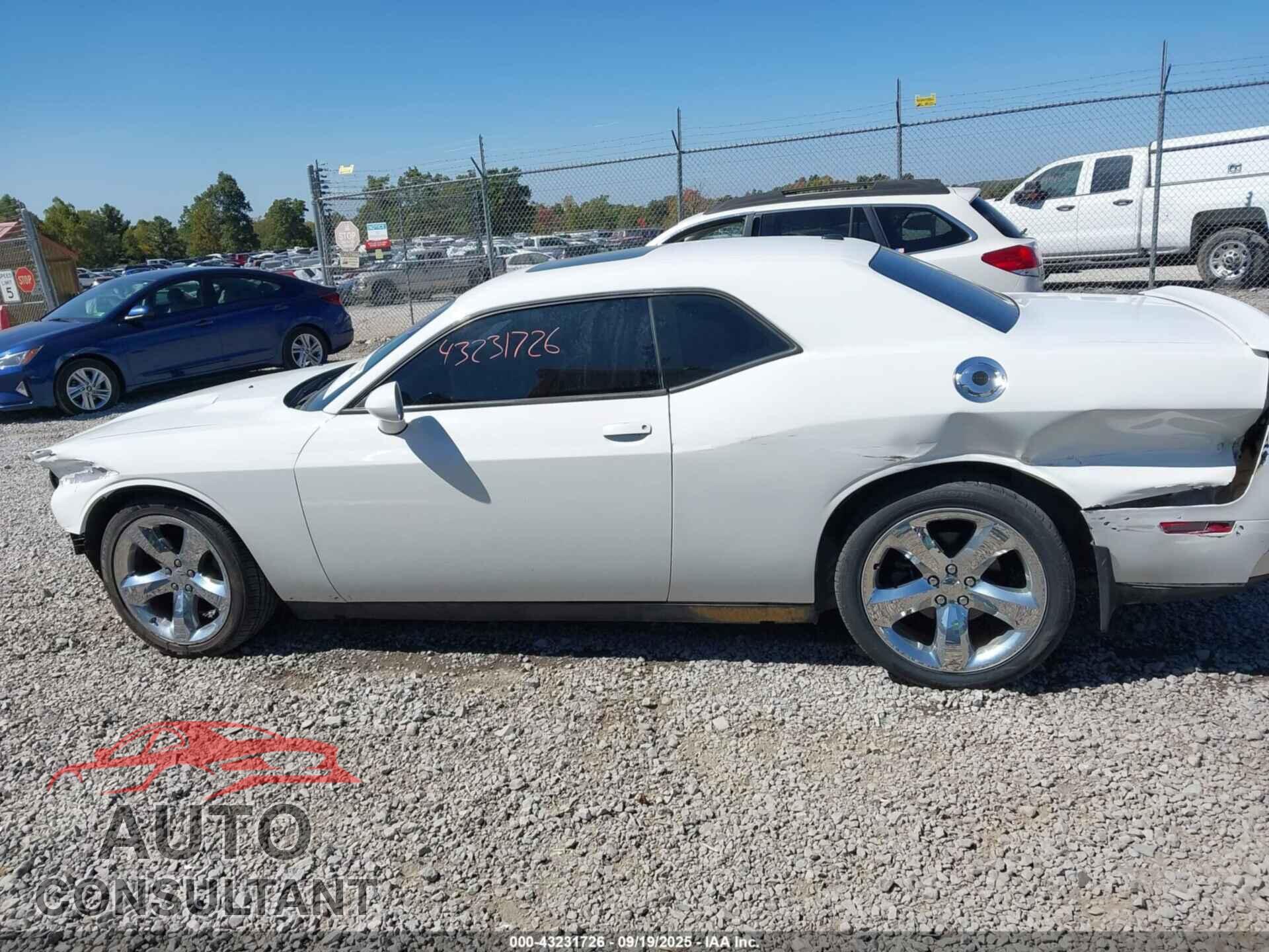 DODGE CHALLENGER 2012 - 2C3CDYAG6CH294522