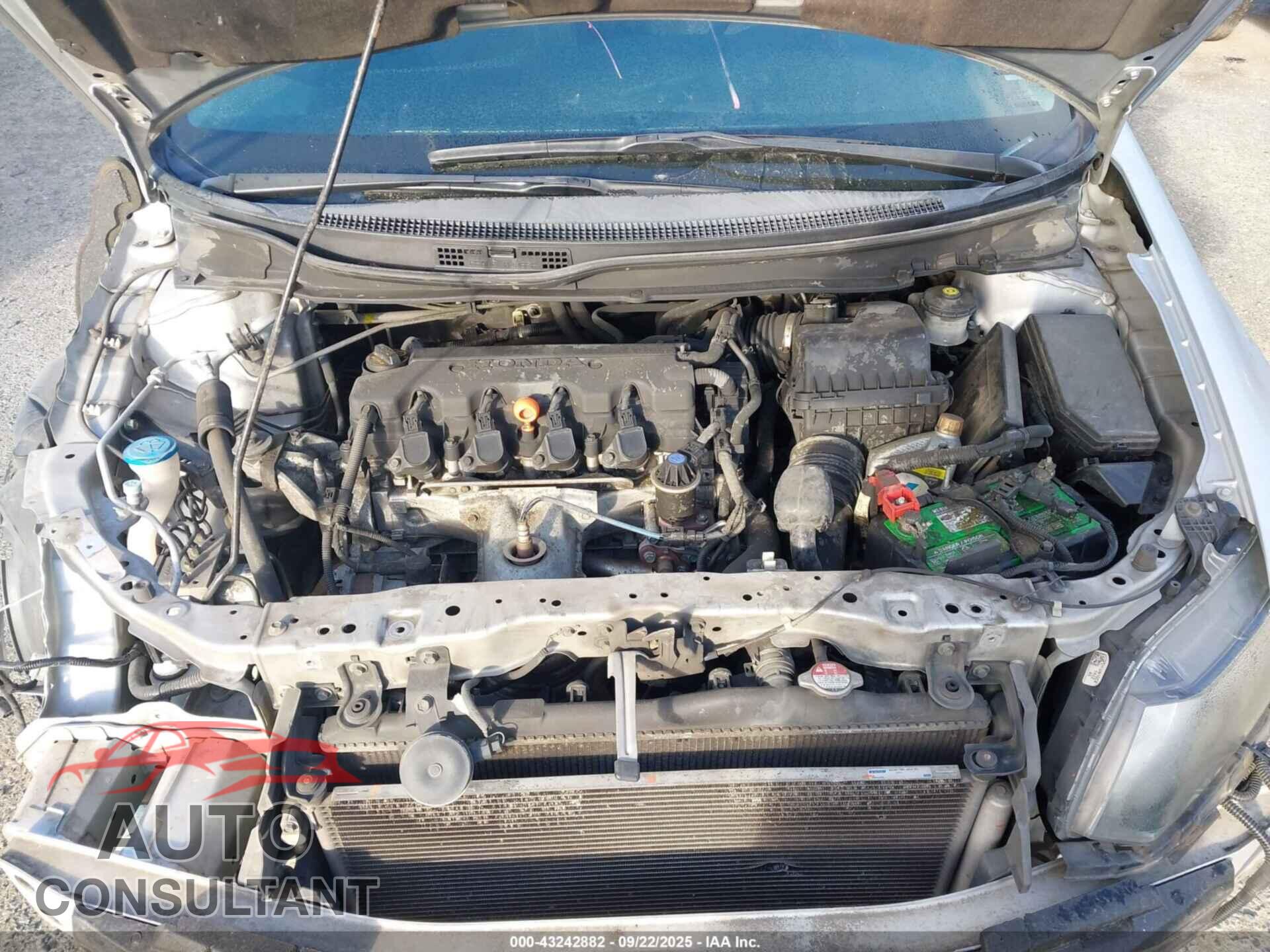 HONDA CIVIC 2013 - 19XFB2F86DE292988