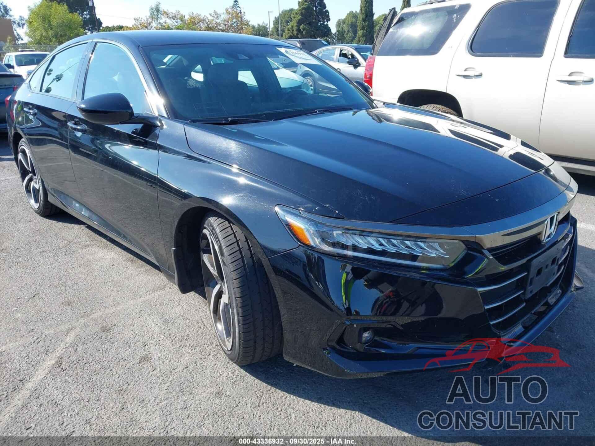 HONDA ACCORD 2021 - 1HGCV1F39MA074119