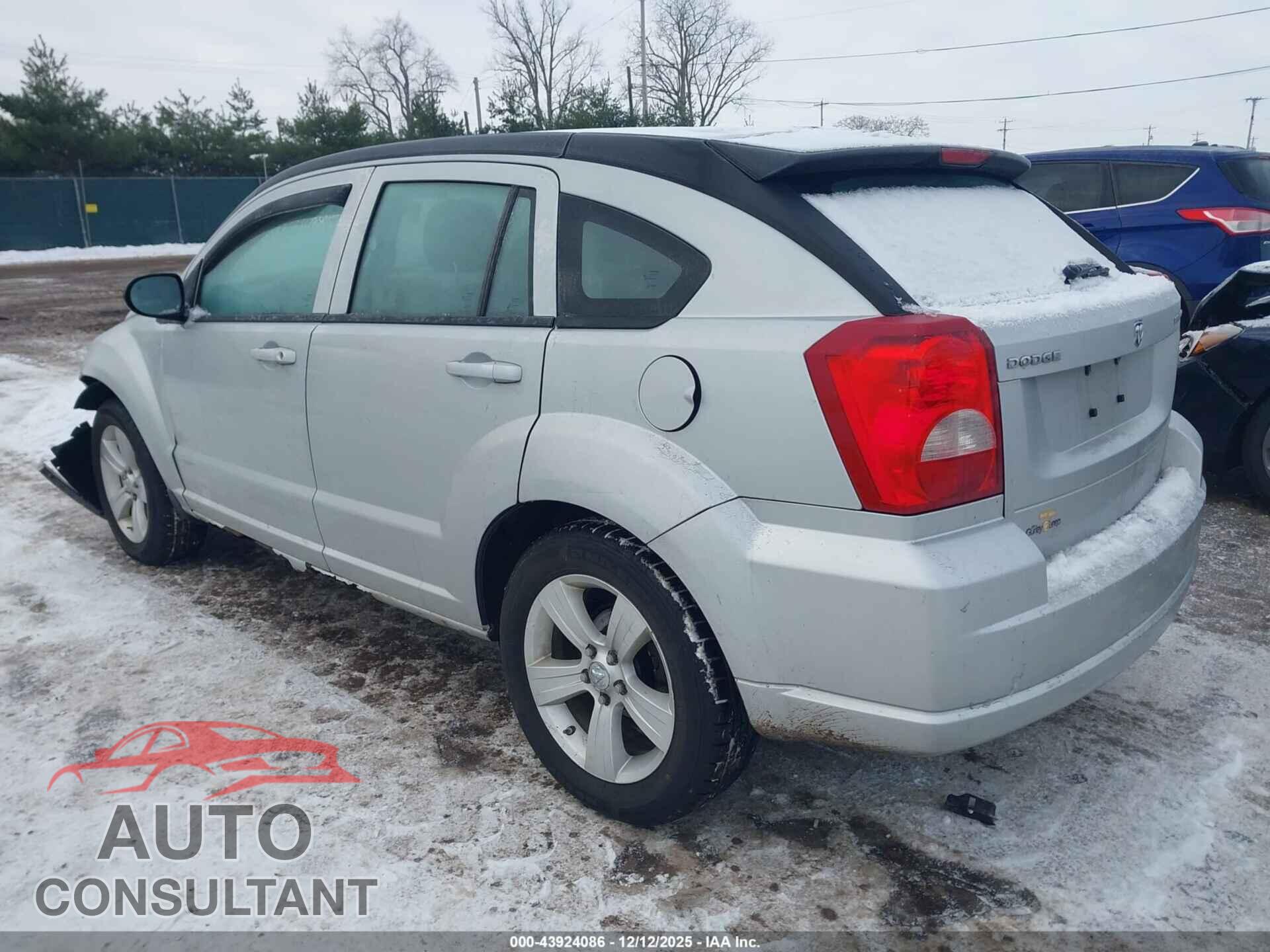 DODGE CALIBER 2012 - 1C3CDWDA9CD505916