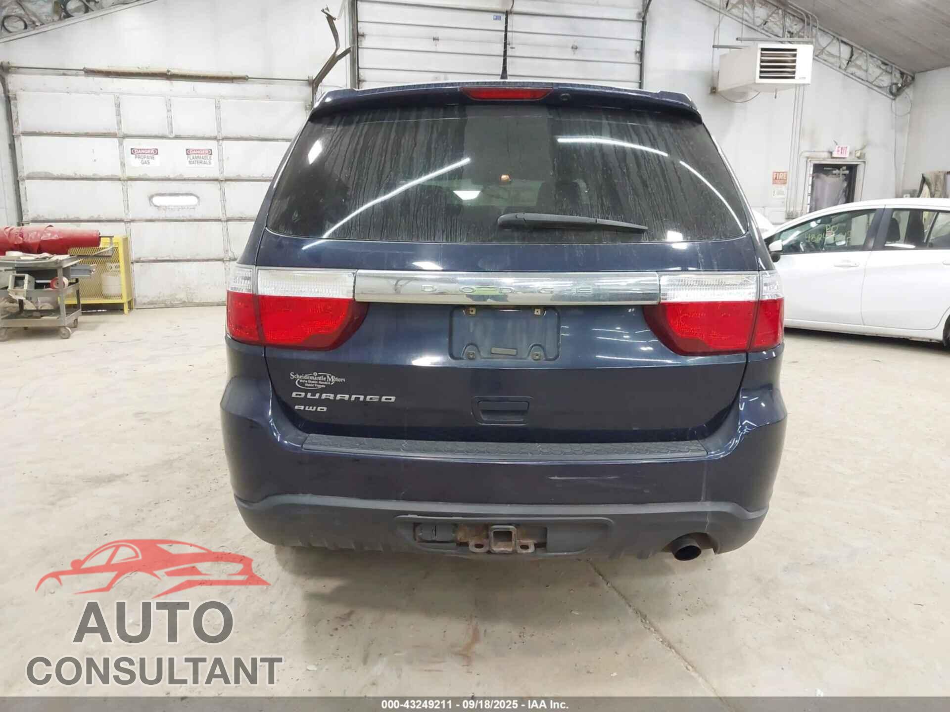 DODGE DURANGO 2012 - 1C4RDJAG9CC164184