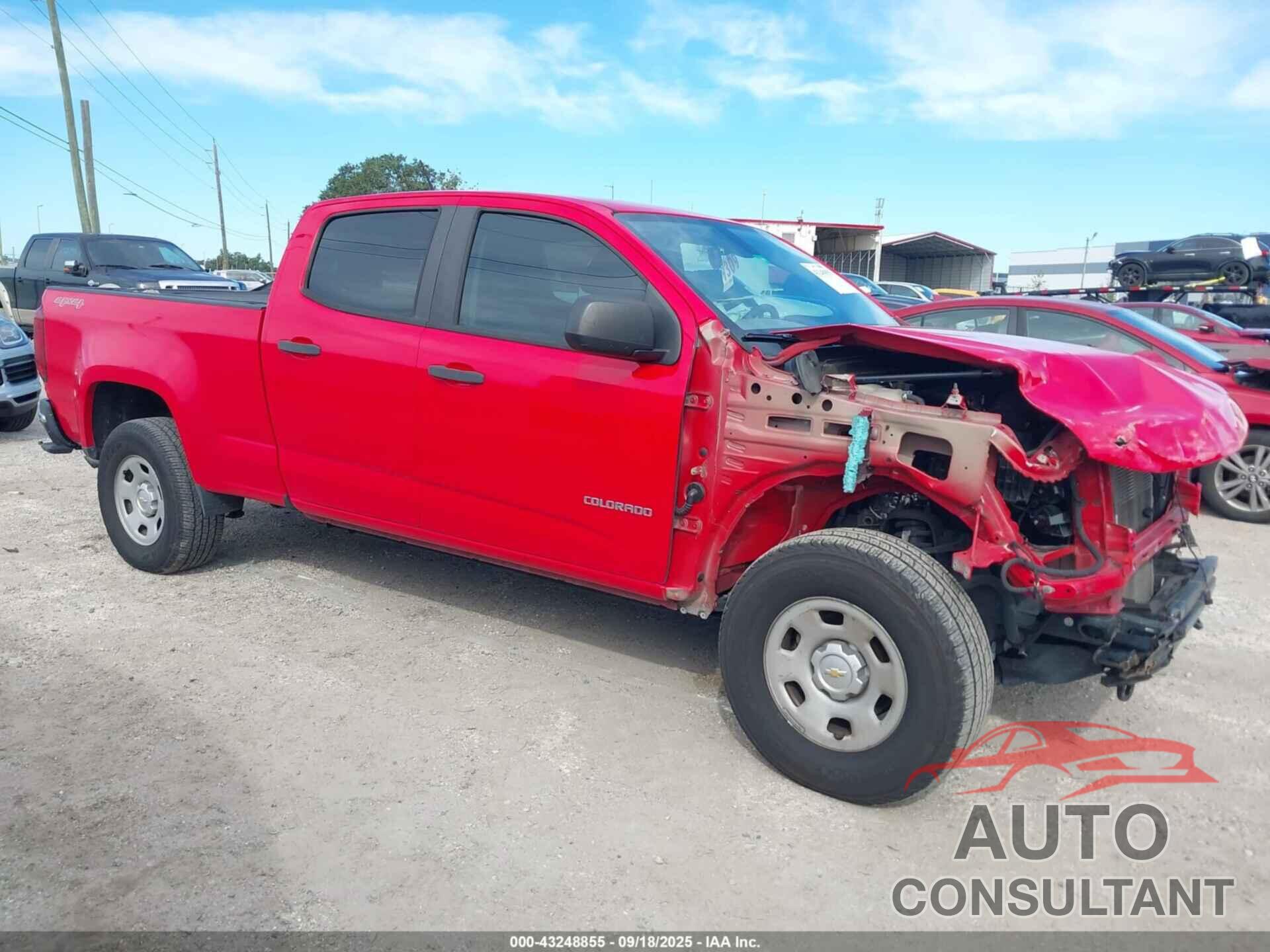 CHEVROLET COLORADO 2017 - 1GCGTBEN9H1248579