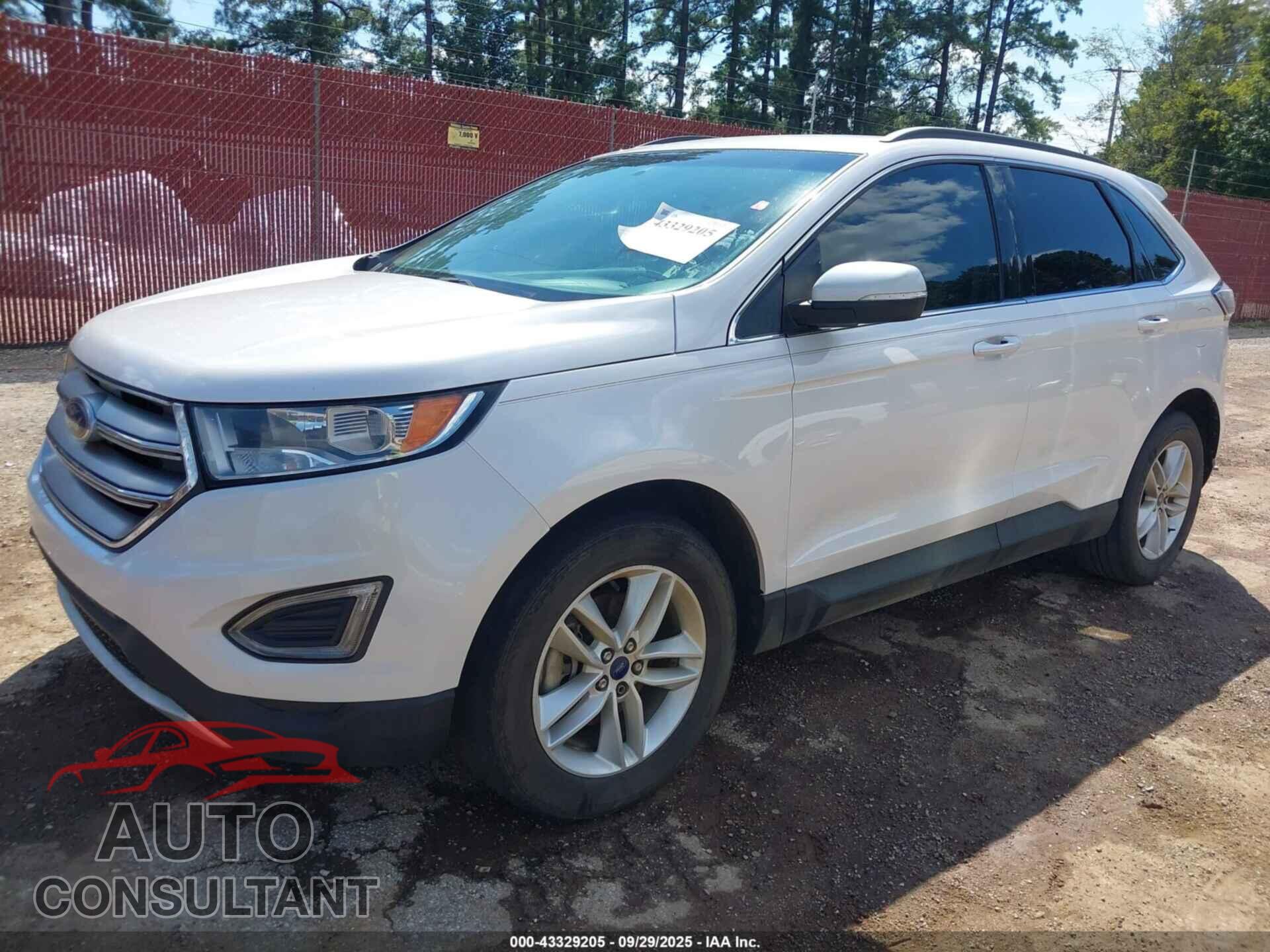 FORD EDGE 2015 - 2FMTK3J80FBB94898