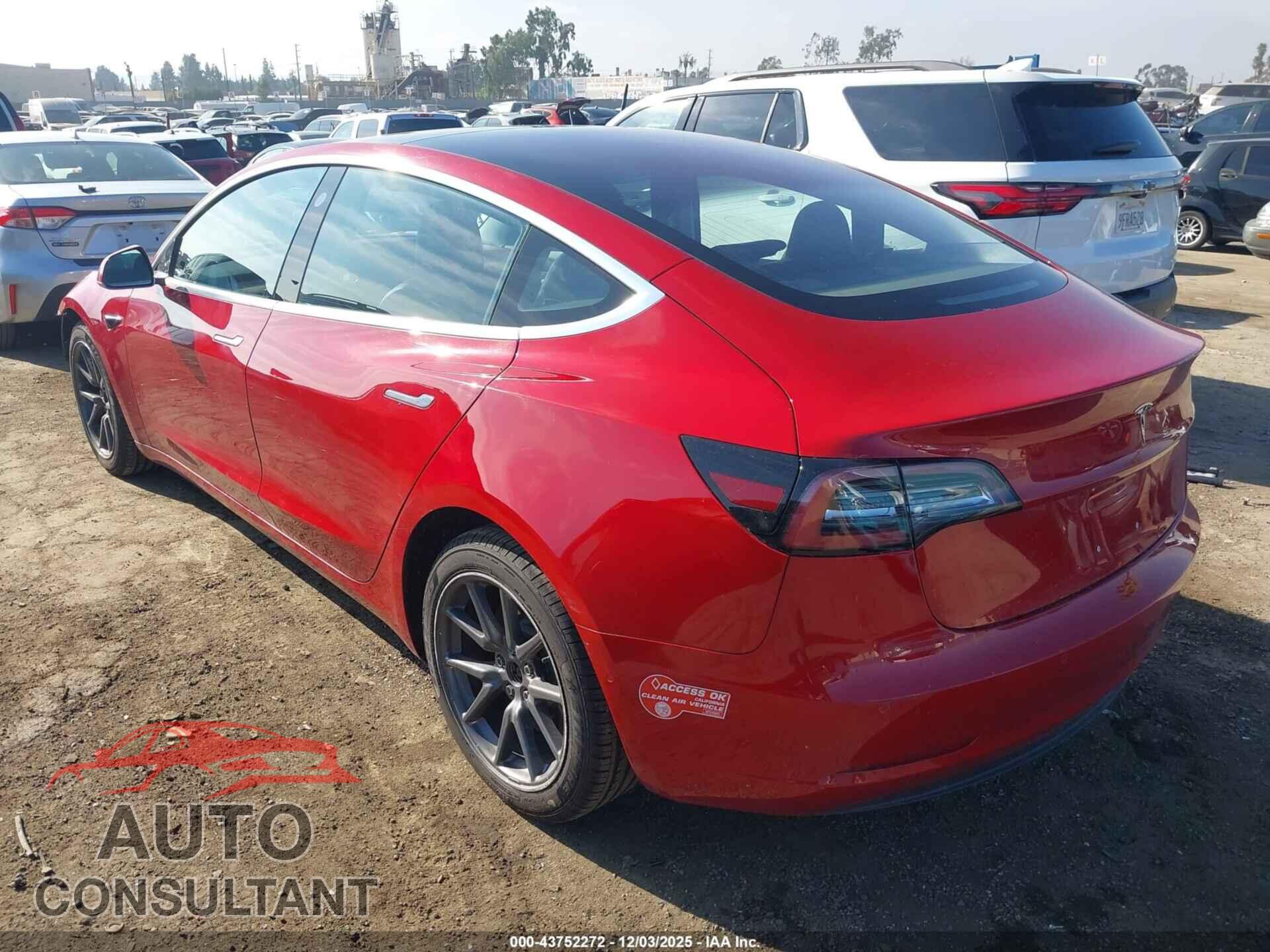 TESLA MODEL 3 2018 - 5YJ3E1EA5JF045962
