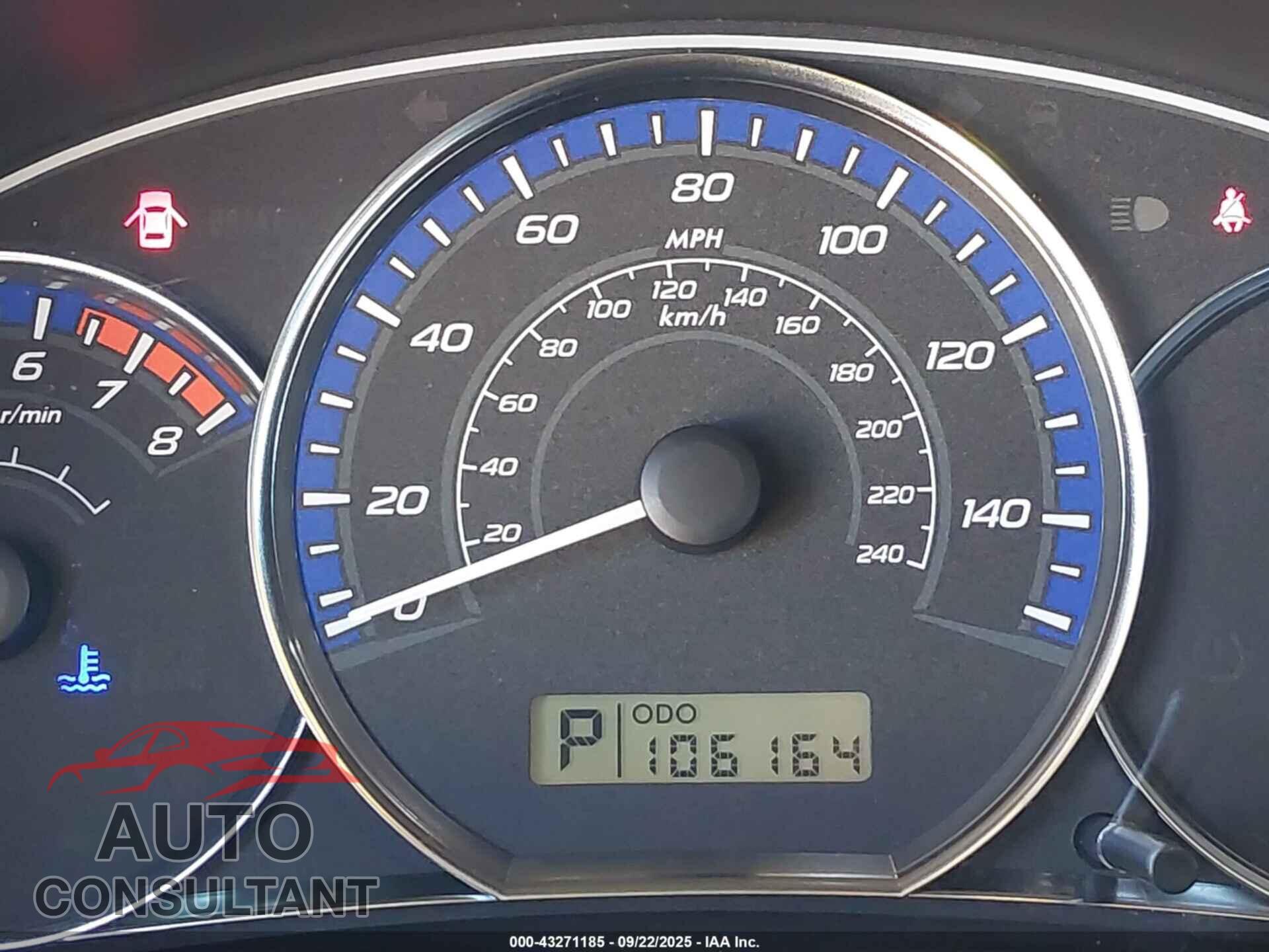 SUBARU FORESTER 2013 - JF2SHAEC0DH417783