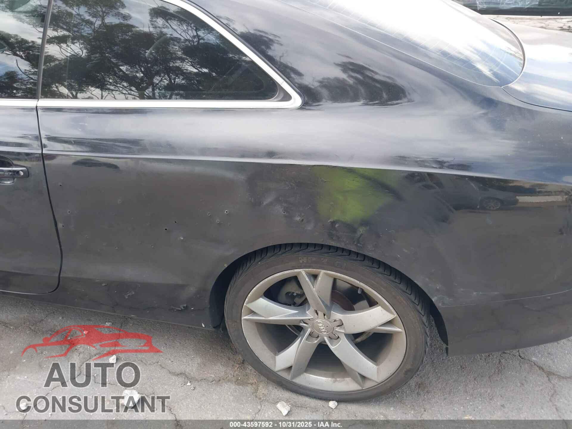 AUDI A5 2012 - WAULFAFR2CA004182