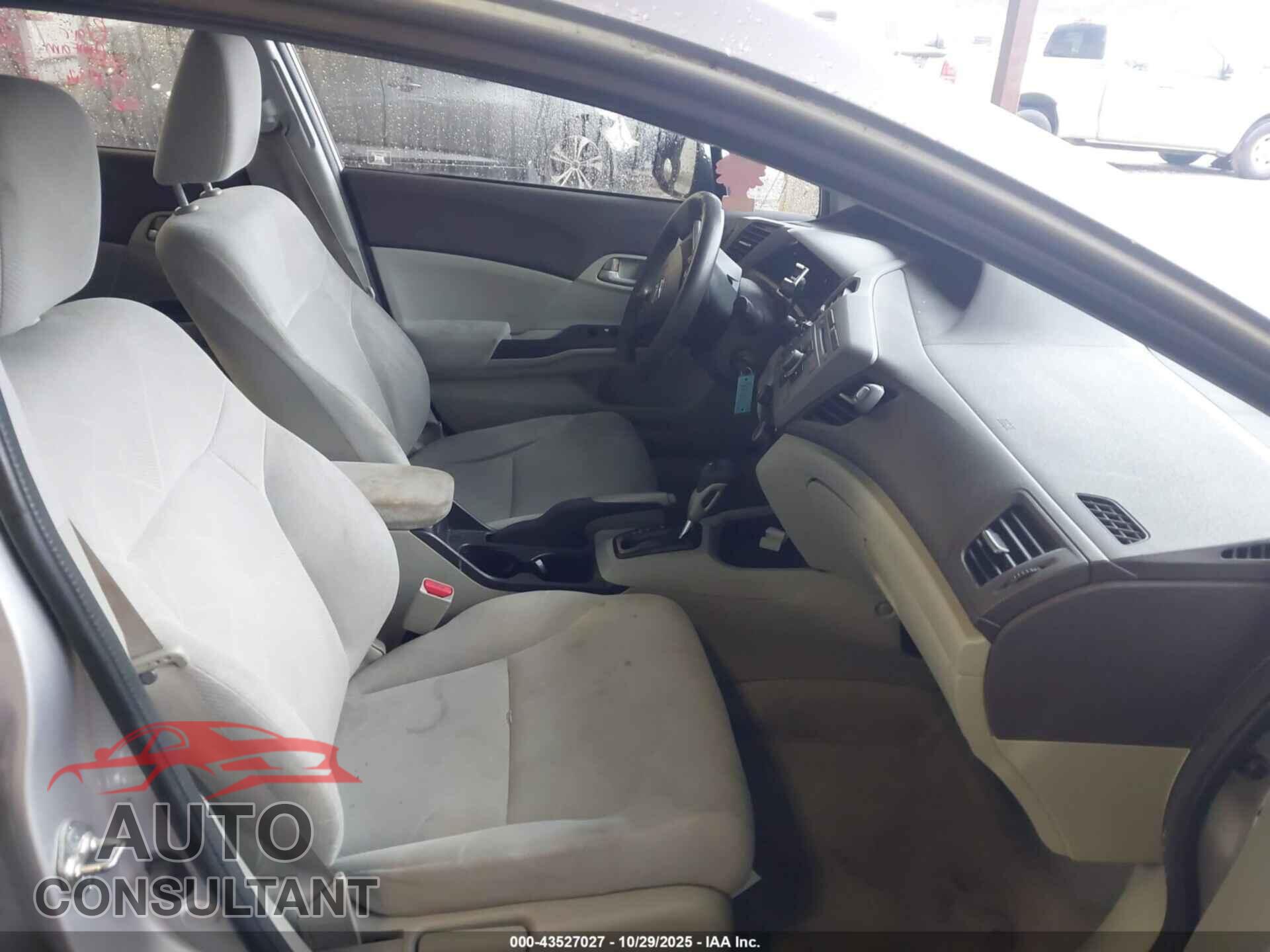 HONDA CIVIC 2012 - 19XFB2F58CE090688
