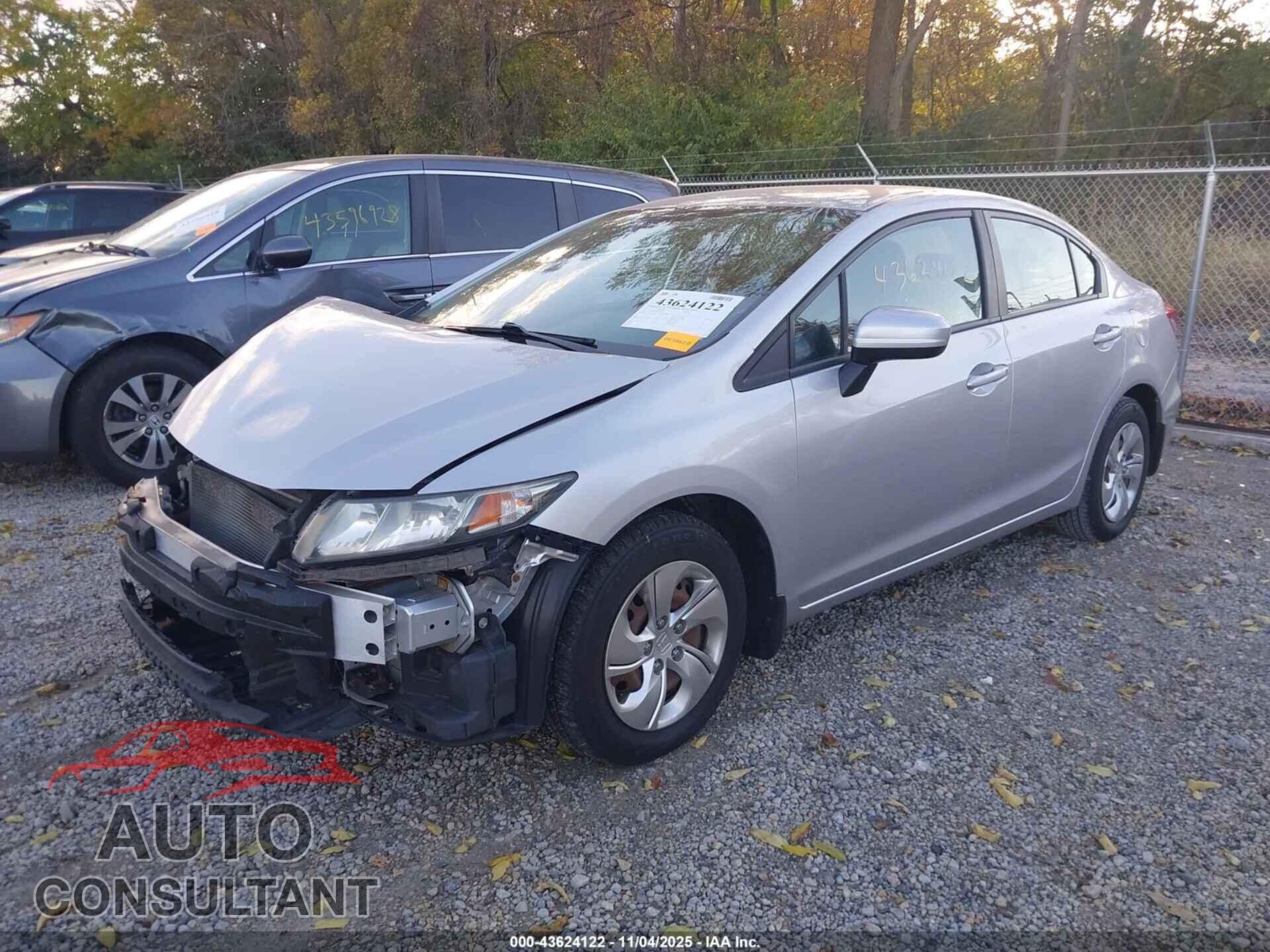 HONDA CIVIC 2014 - 19XFB2F54EE036386