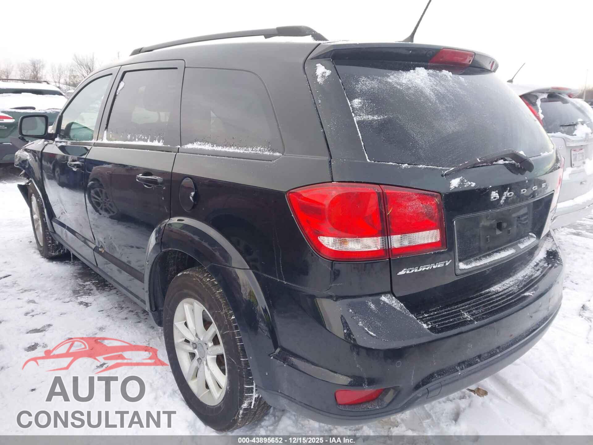 DODGE JOURNEY 2017 - 3C4PDCBB5HT612454