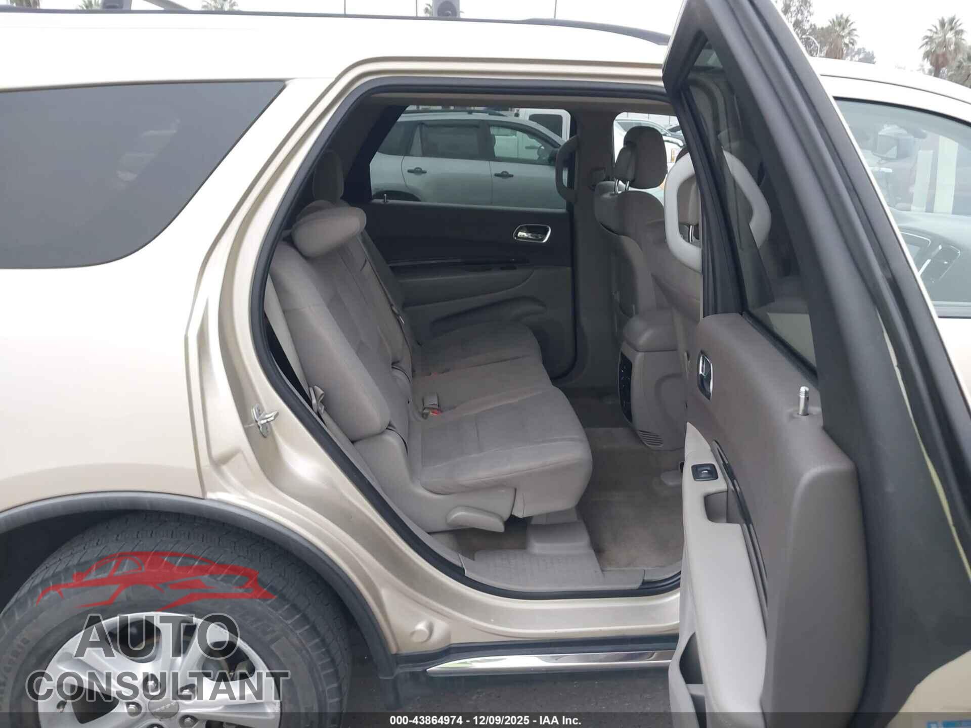 DODGE DURANGO 2011 - 1D4RD4GGXBC710985