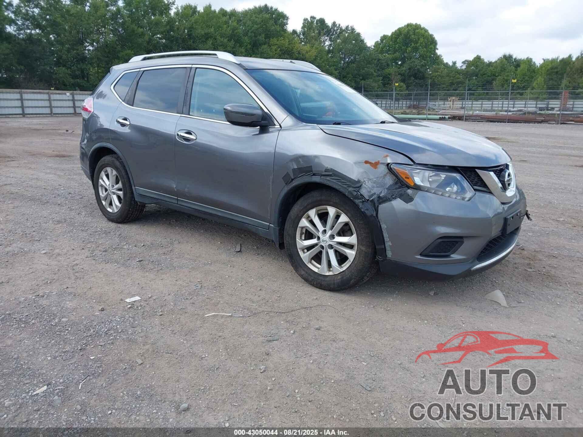 NISSAN ROGUE 2016 - KNMAT2MTXGP651469