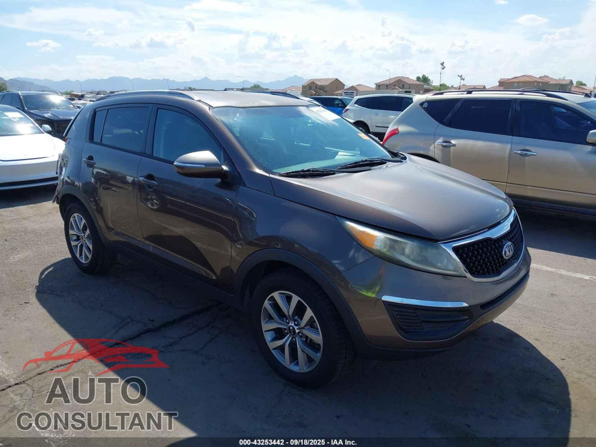 KIA SPORTAGE 2014 - KNDPB3AC5E7548416