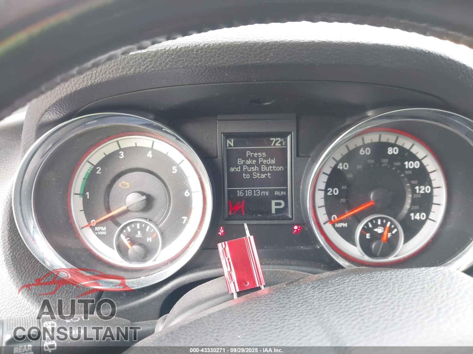 DODGE DURANGO 2011 - 1D4RD4GG3BC680339