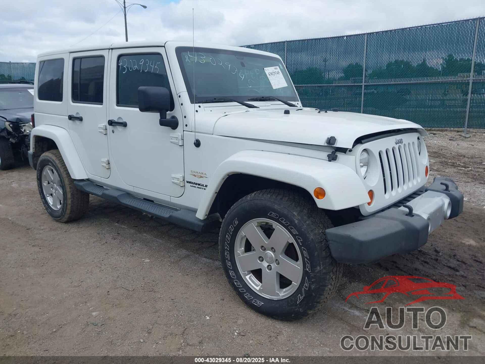 JEEP WRANGLER UNLIMITED 2012 - 1C4HJWEG5CL141996