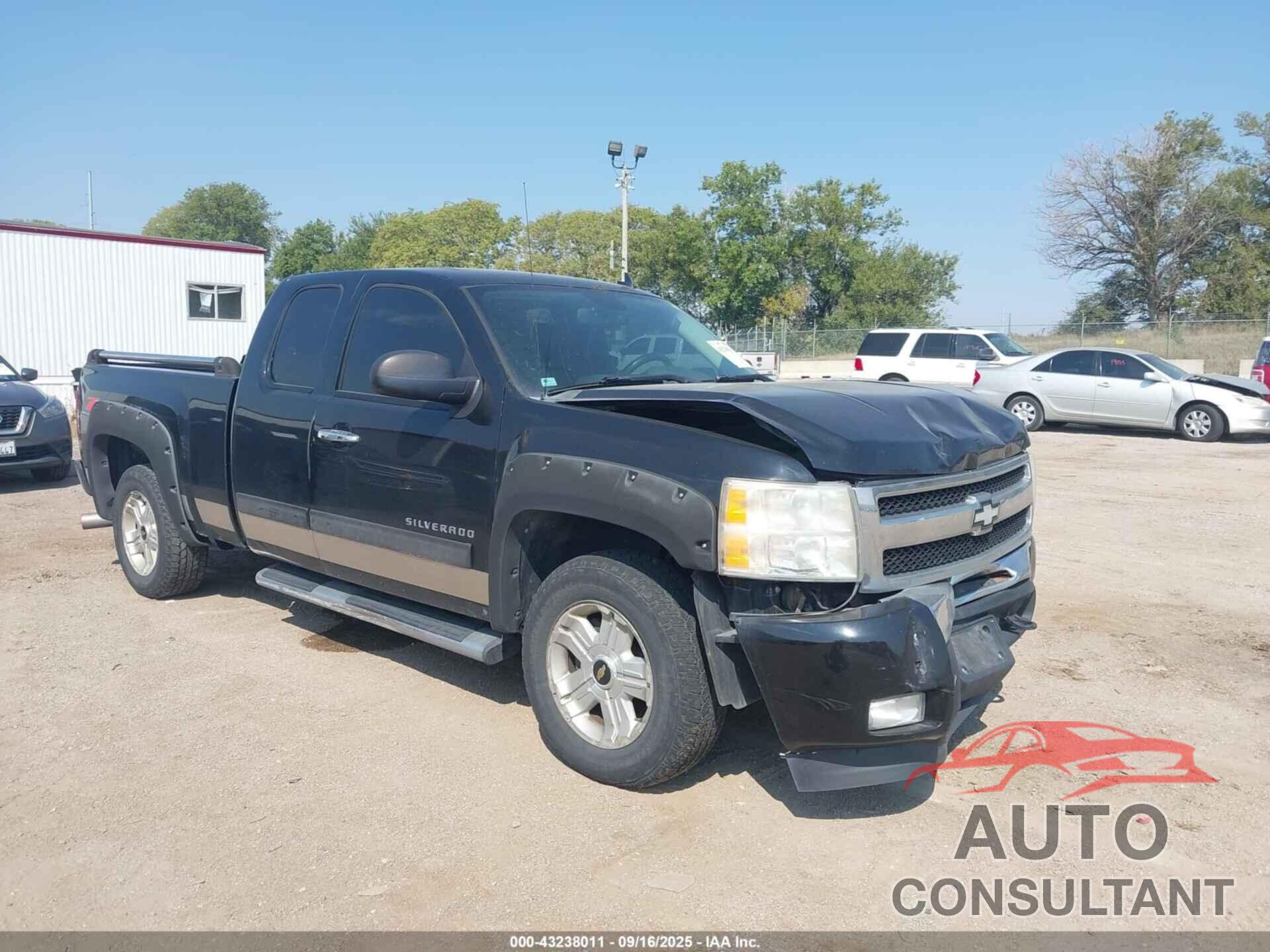 CHEVROLET SILVERADO 1500 2010 - 1GCSKSE38AZ162537