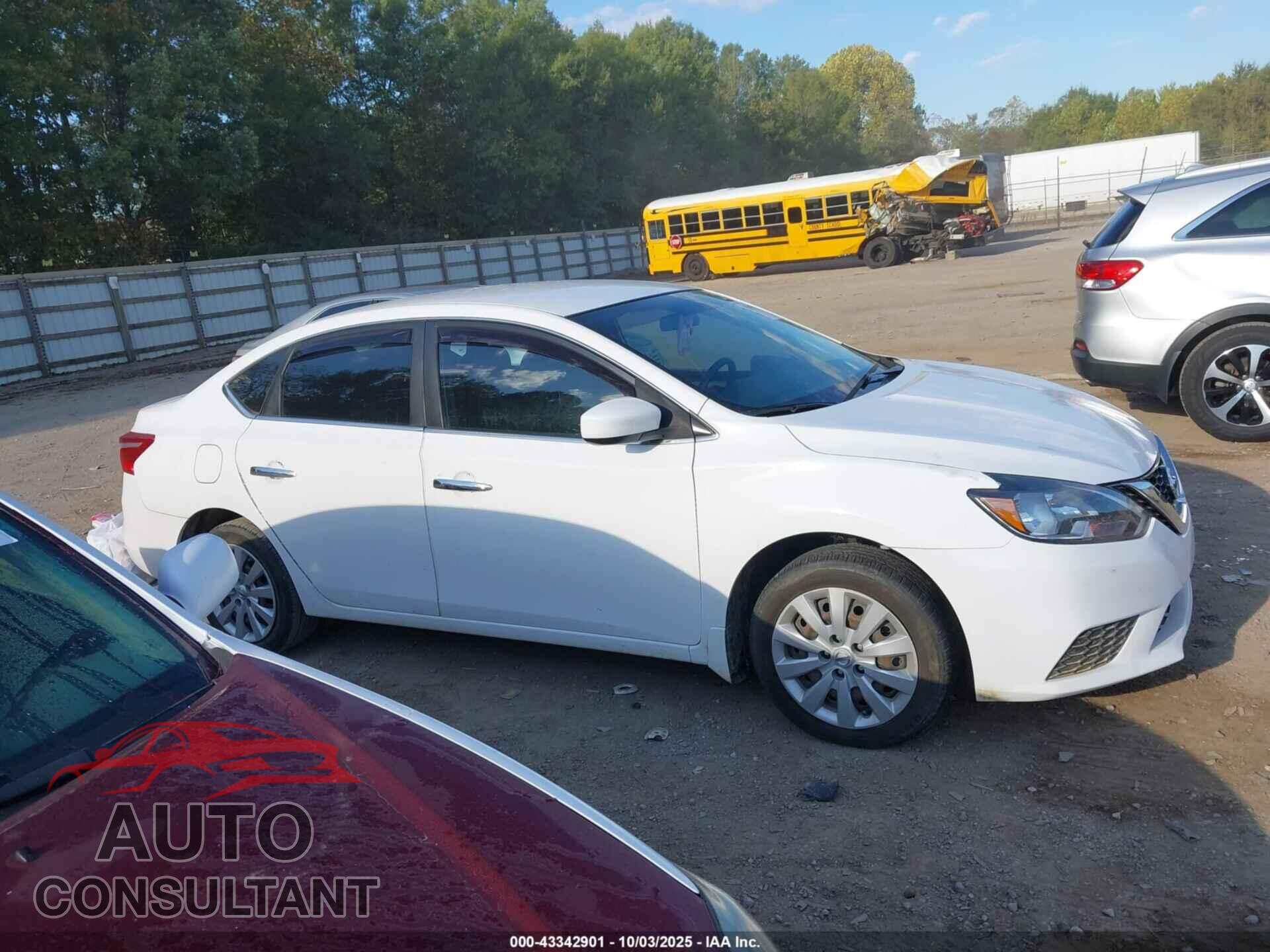 NISSAN SENTRA 2019 - 3N1AB7AP1KY347321