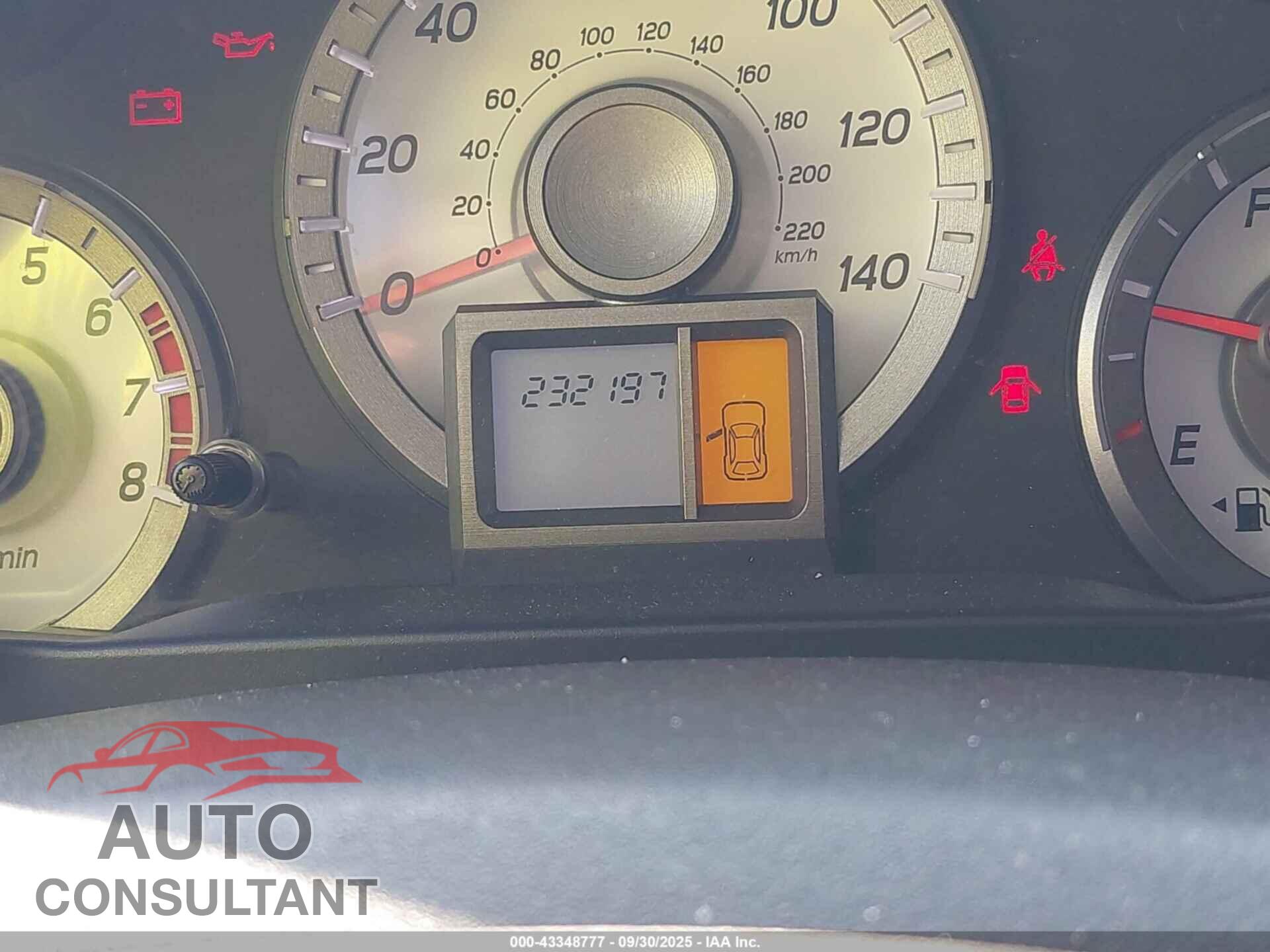 HONDA PILOT 2012 - 5FNYF3H26CB001023