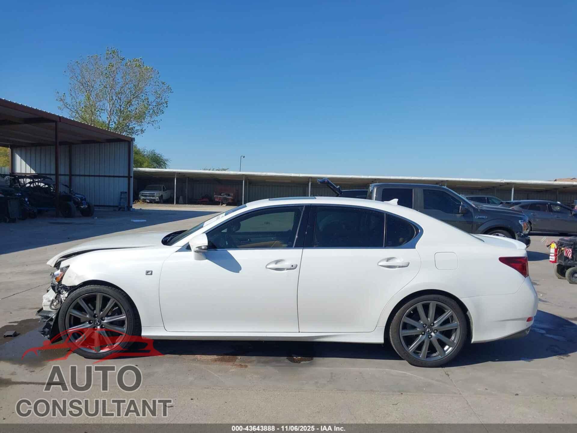 LEXUS GS 350 2013 - JTHBE1BL0D5005357