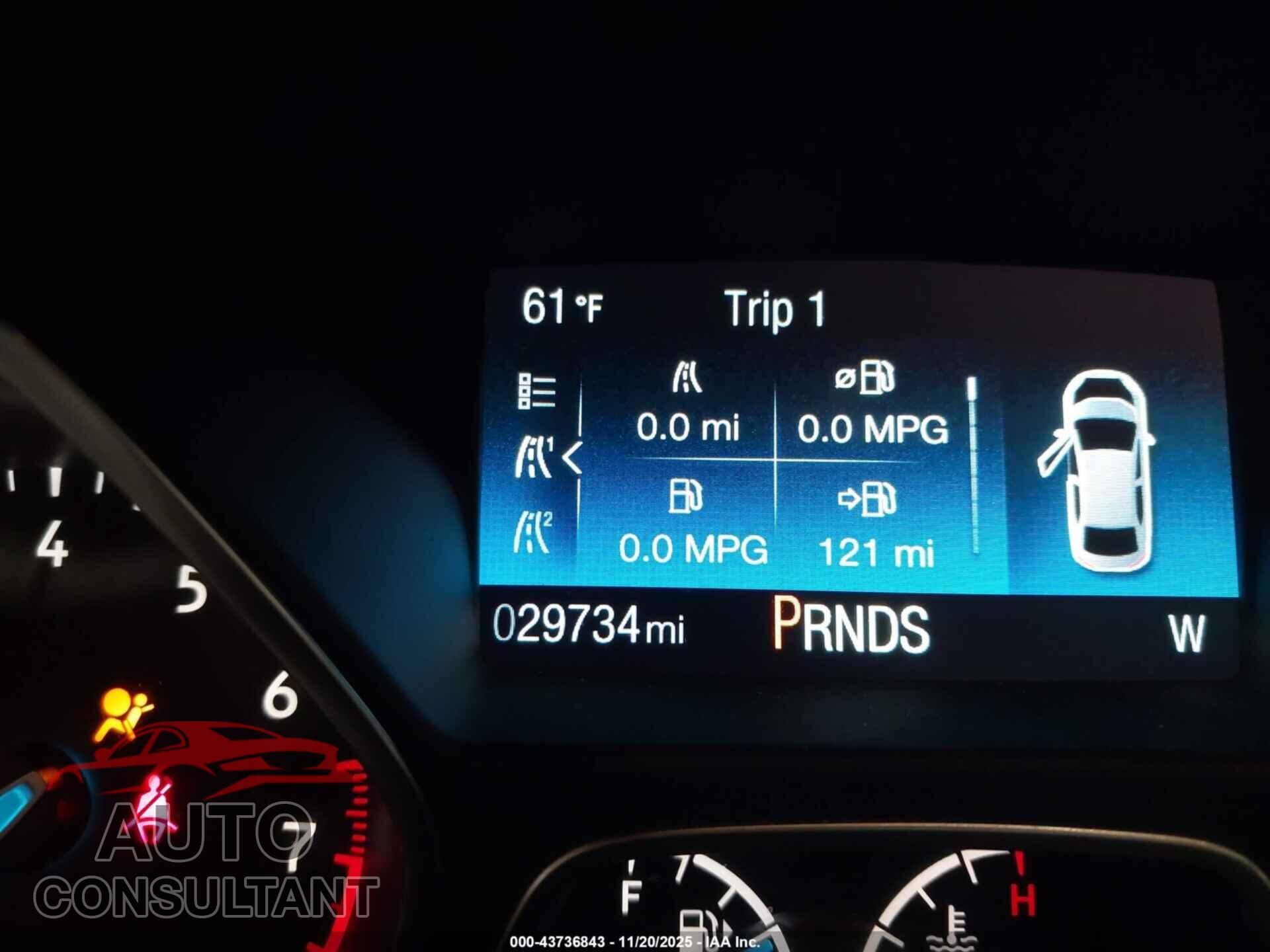 FORD FOCUS 2016 - 1FADP3K29GL395355
