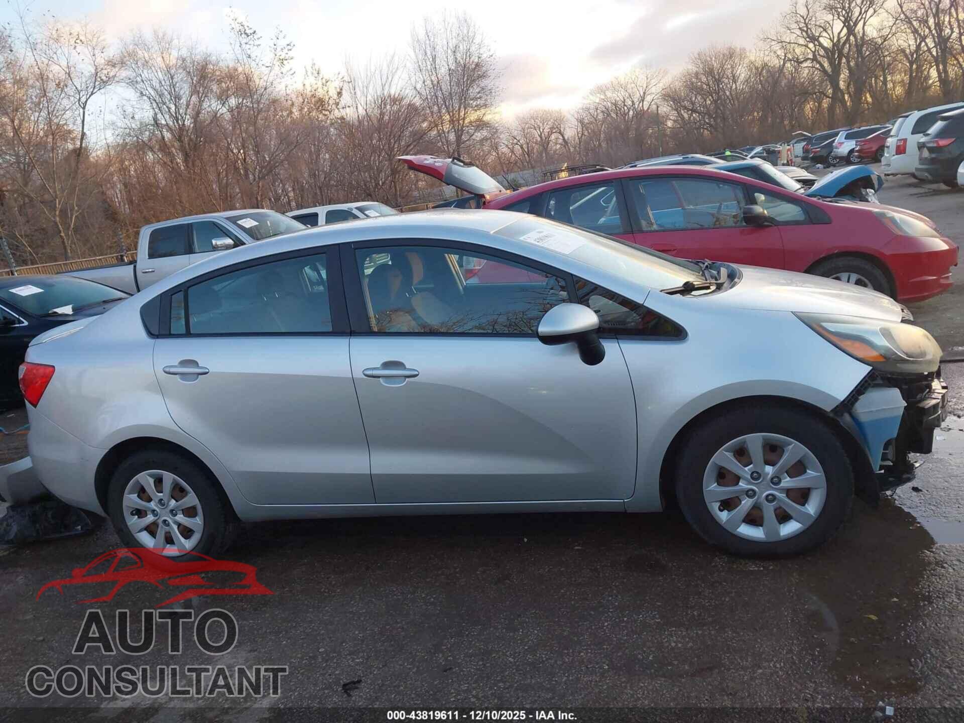 KIA RIO 2013 - KNADM4A31D6284471