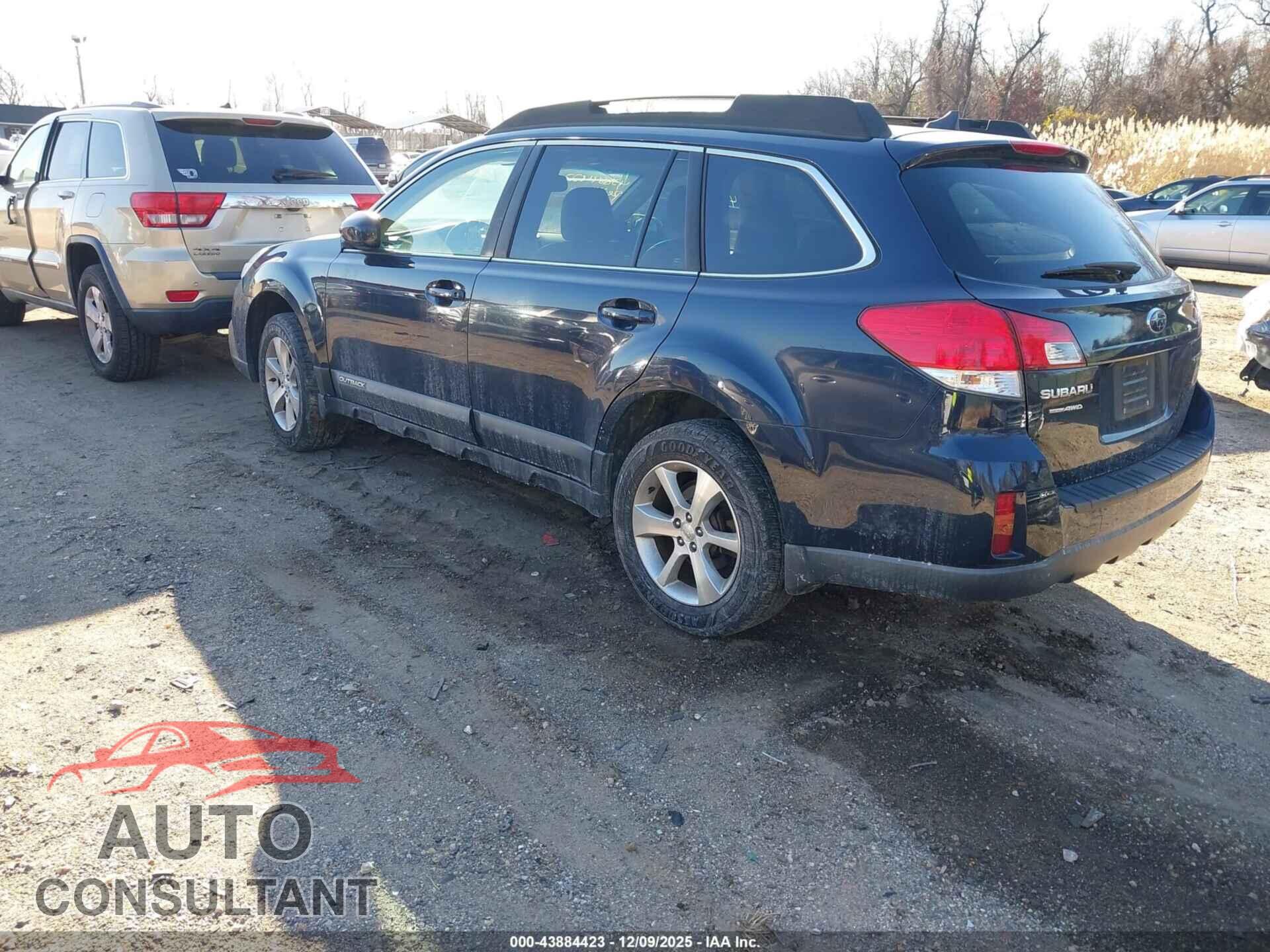 SUBARU OUTBACK 2013 - 4S4BRBKC3D3240175