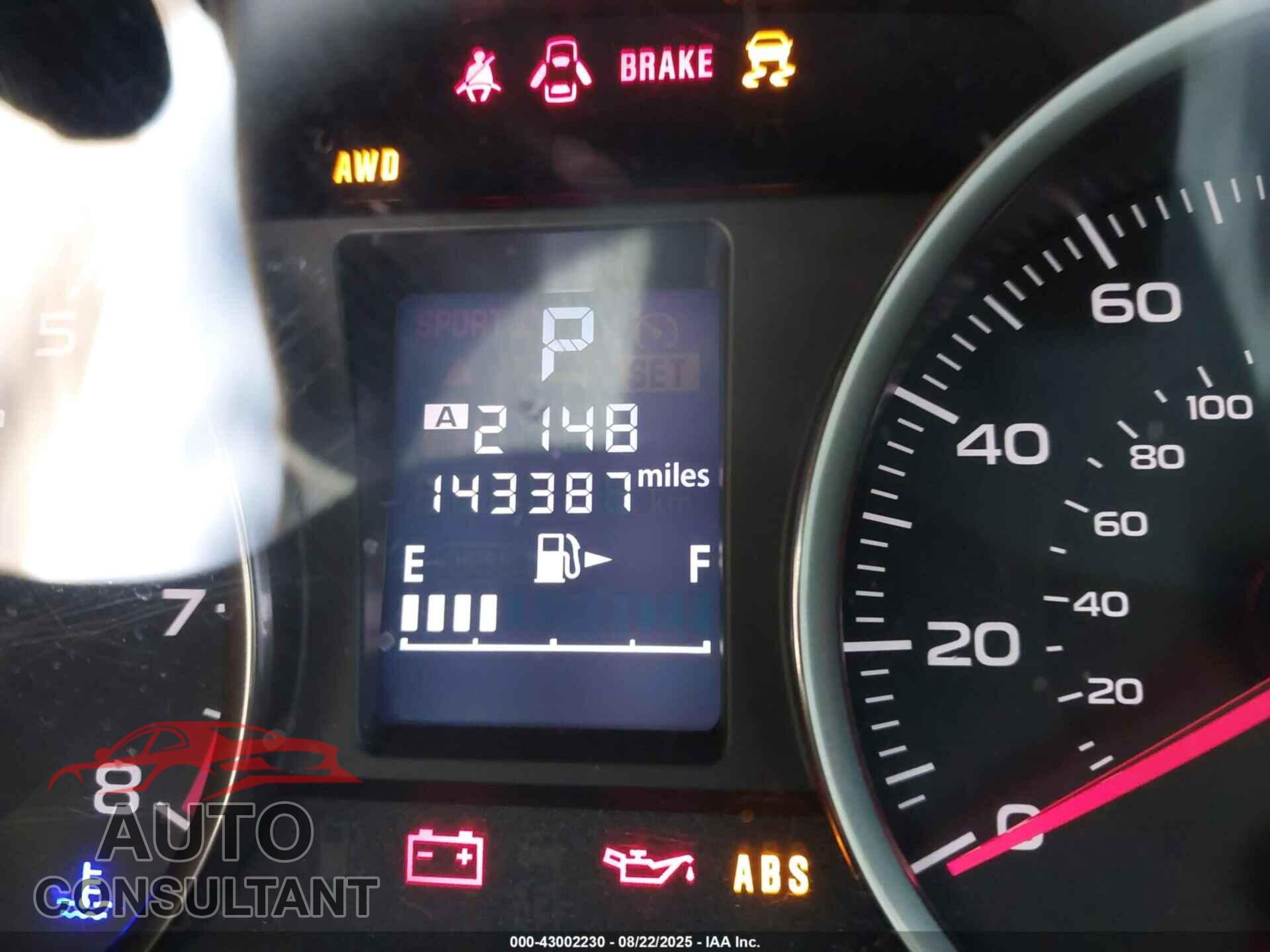 SUBARU XV CROSSTREK 2014 - JF2GPAKC7E8274264