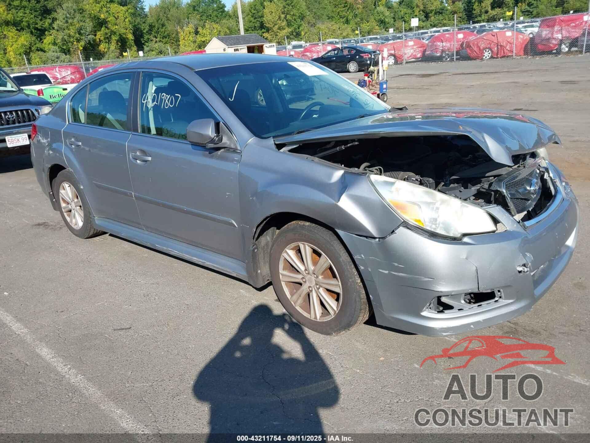SUBARU LEGACY 2011 - 4S3BMBC67B3263595
