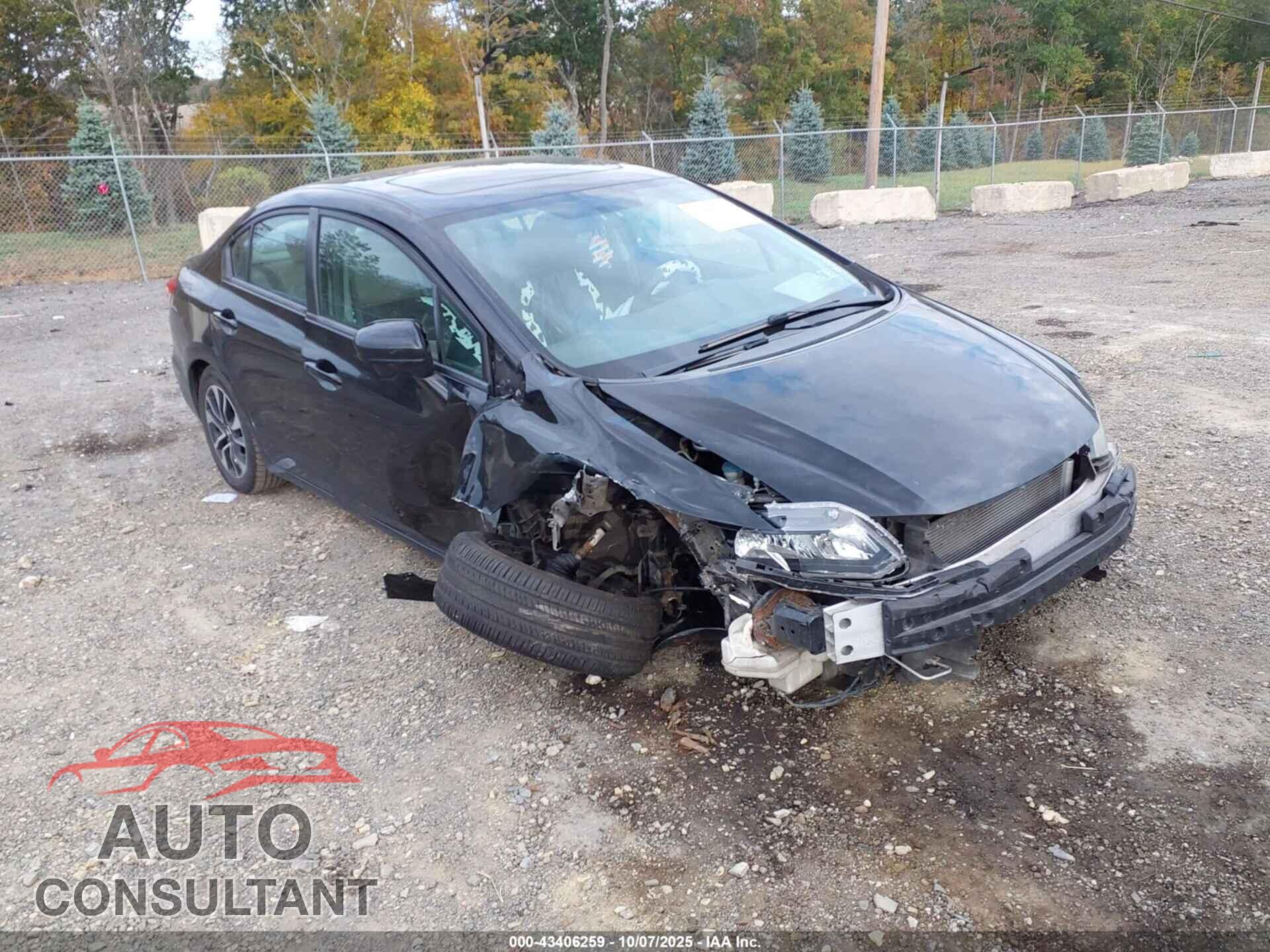 HONDA CIVIC 2015 - 19XFB2F80FE220512